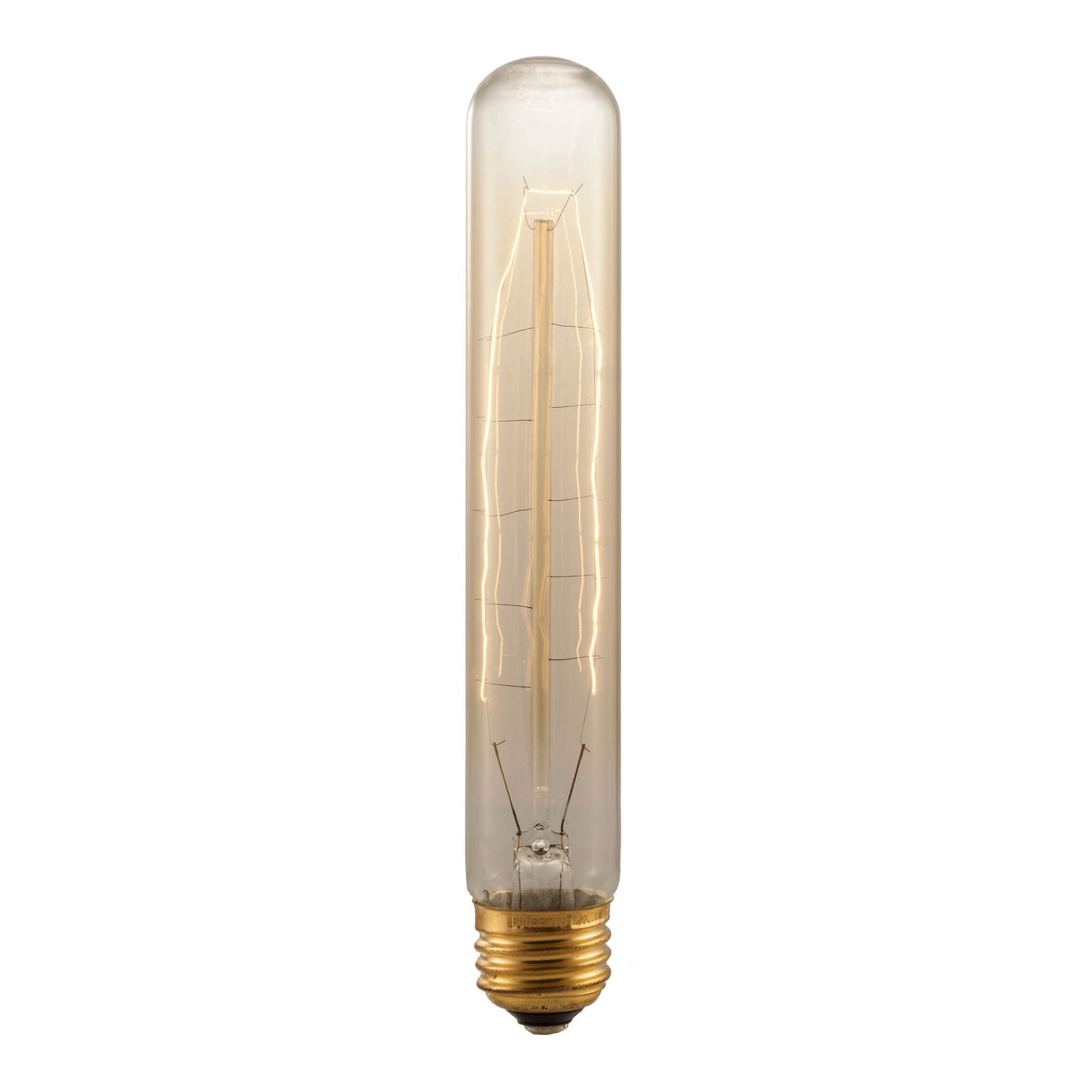 Bulbrite NOS30T9 30W Incandescent Nostalgic Hairpin T9 Light Bulb - Medium Base, Antique - 2 Pack