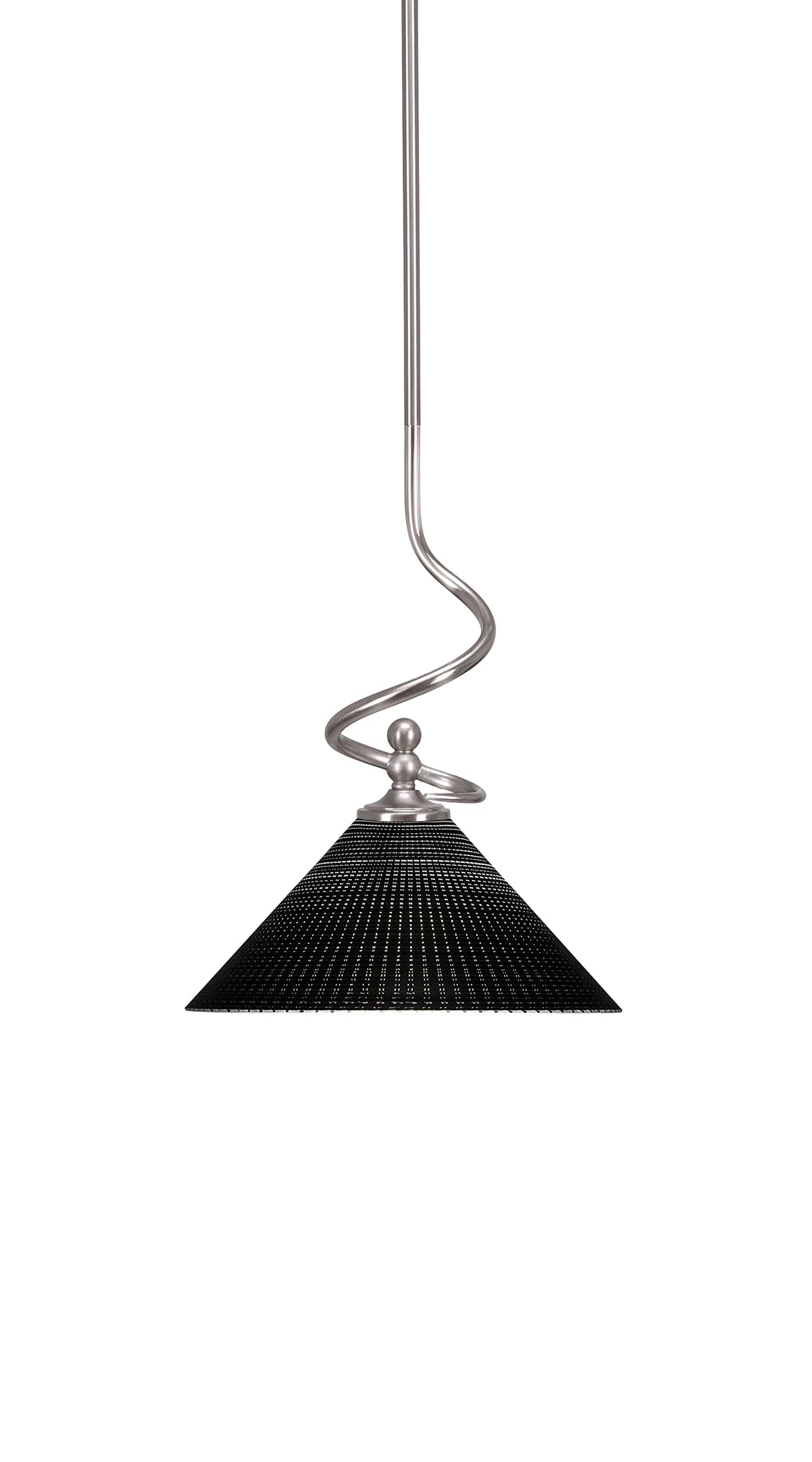 Capri 1 Light Mini Pendant in Brushed Nickel (901-BN-4009)