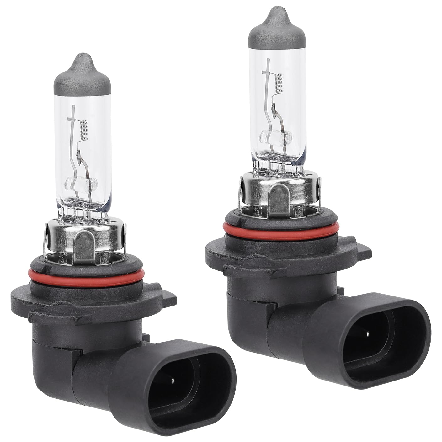 Safego 9006 Halogen Headlight Bulb, 12V 55W, 5000K, 2 PCS, Auto Car Low High Beam Light for Fog Light Replacement