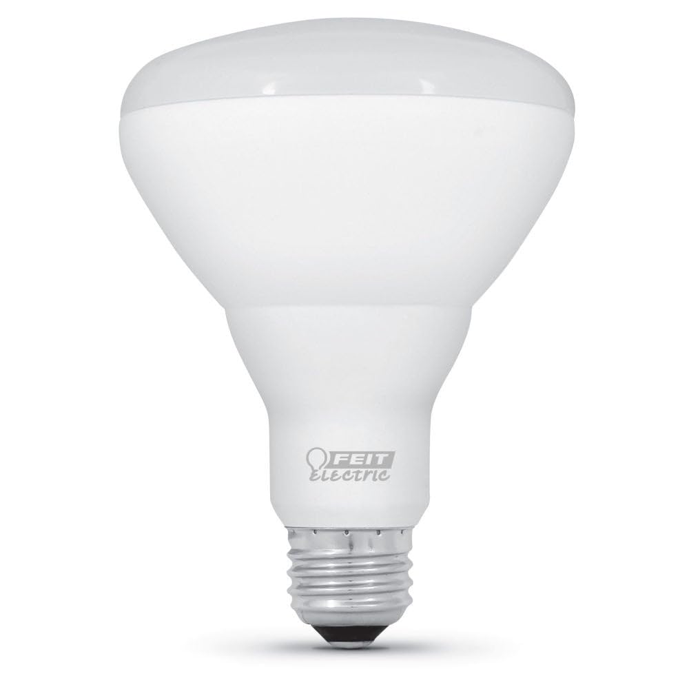 Feit Electric BR30 LED Light Bulbs, 85W Equivalent, 1100 Lumens, Dimmable, 5000k Daylight, E26 Base, 2 Pack