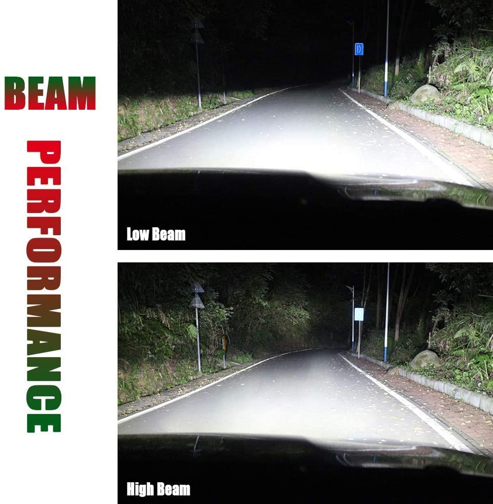 Sinoparcel D1S Xenon HID Headlight Bulbs - 8000K 35W High/Low Beam Replacement - Pack of 2, 2-Year Warranty