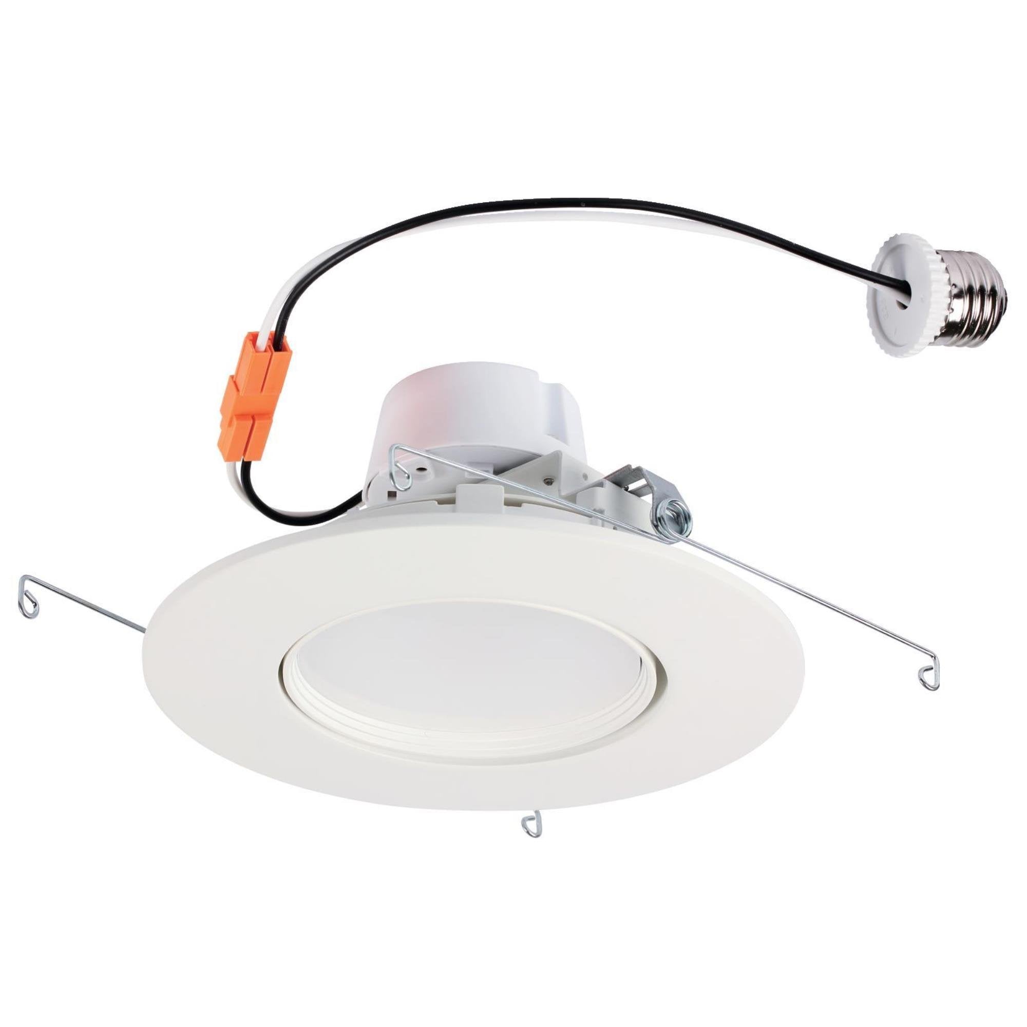 Westinghouse 5085000 Dimmable LED Downlight 80W Equivalent, 6-Inch, White Trim, 1 Count, Energy Star
