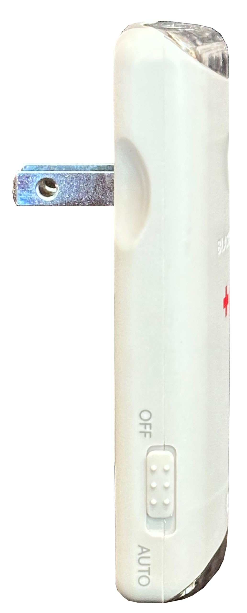 Eton Blackout Buddy Swivel Emergency Flashlight - Rechargeable LED Nightlight, White, Pack of 1, Model ARCBB201W-SNG