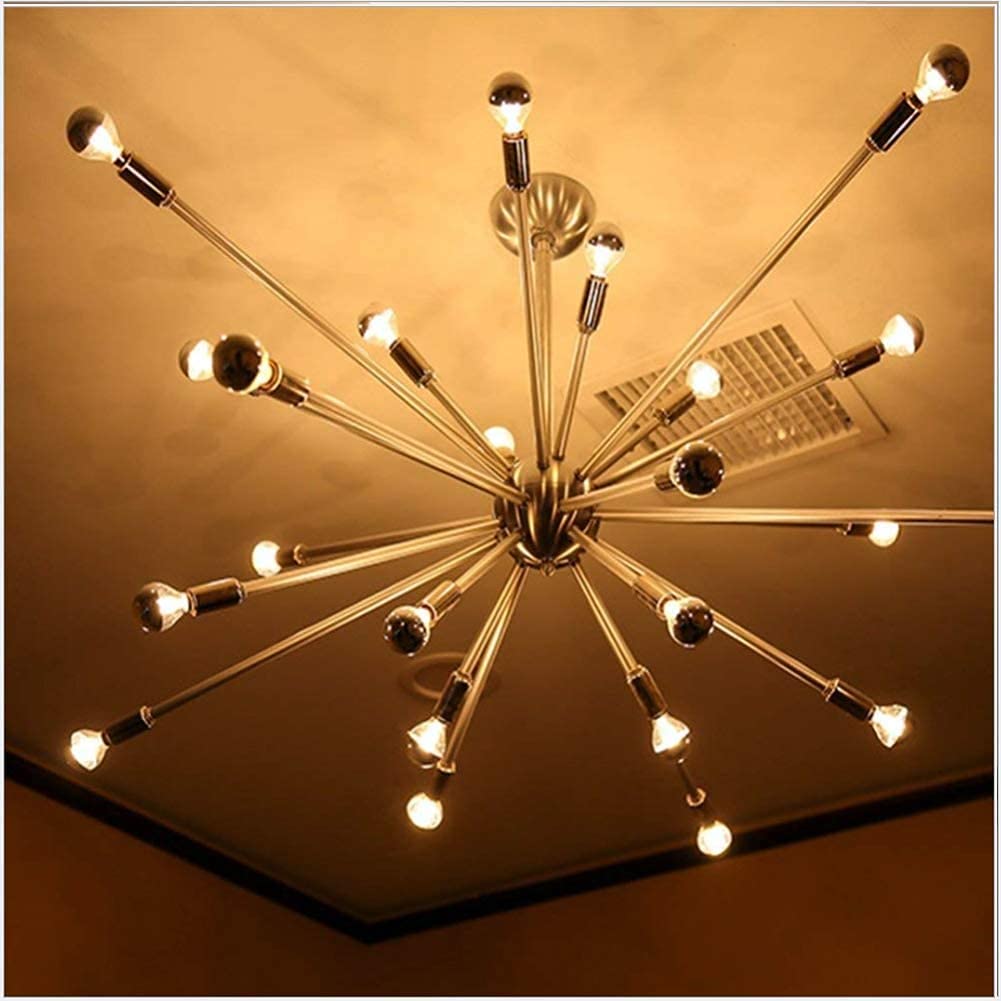 Lxcom Lighting G14 4W Dimmable Led Candelabra Bulbs, Warm White 2700K, Vintage Edison