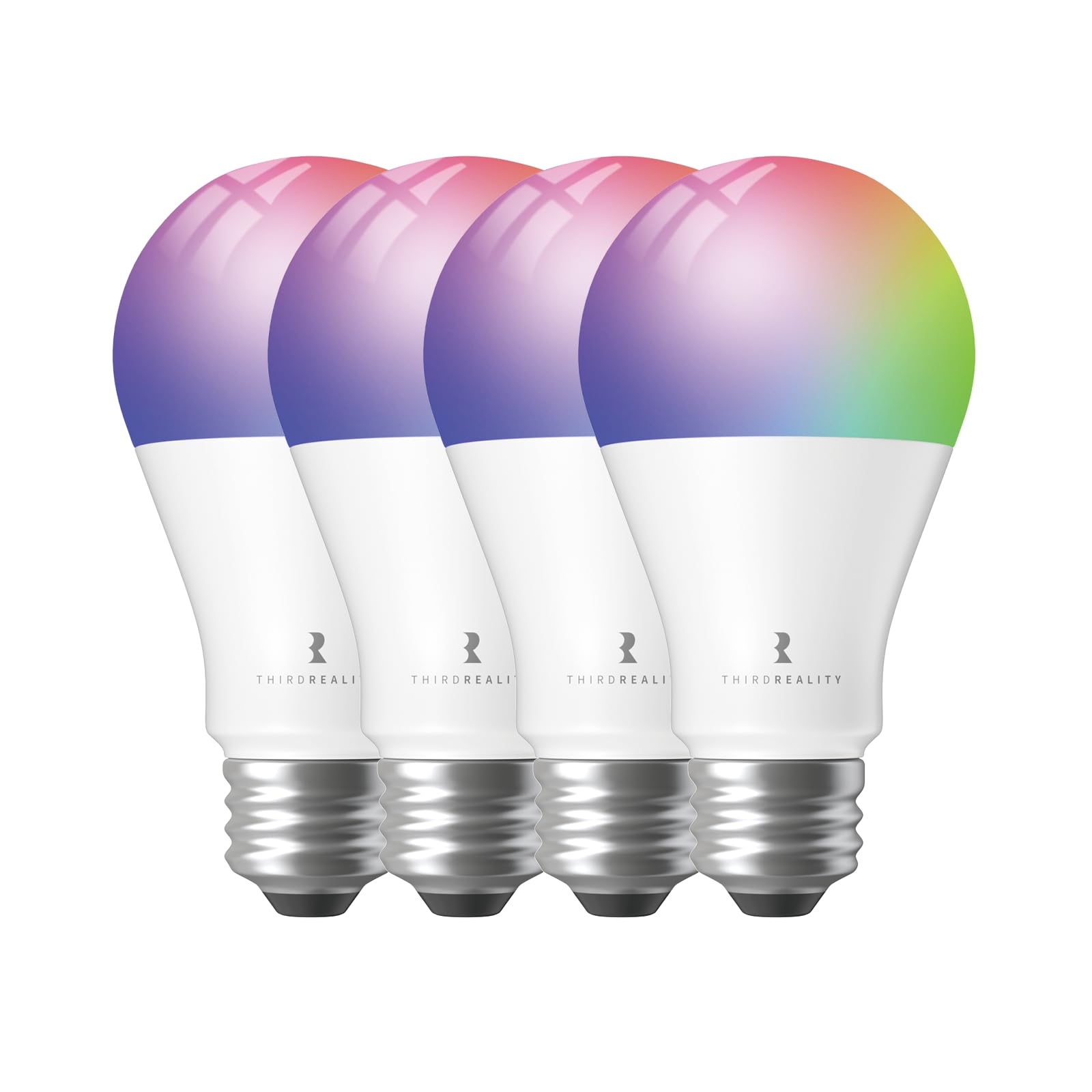 Thirdreality Zigbee Smart Color Bulb Zl1 4 Pack, Compatible With Home Assistant, Smartthings, Aeotec, Homey, Hubitat Or Echo Dev