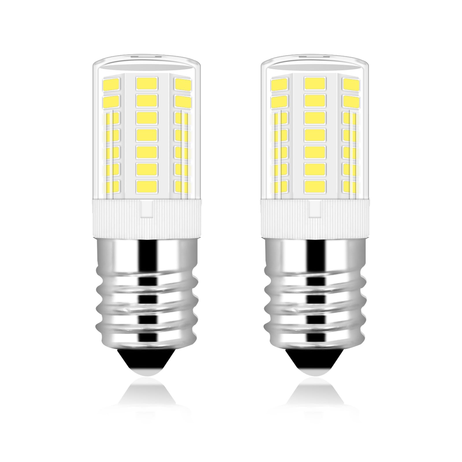 E17 Led Appliance Light Bulb For Refrigerator Fridge Freezer Range Hood Over Stove Microwave 5000K Daylight T5 E17 Intermediate 