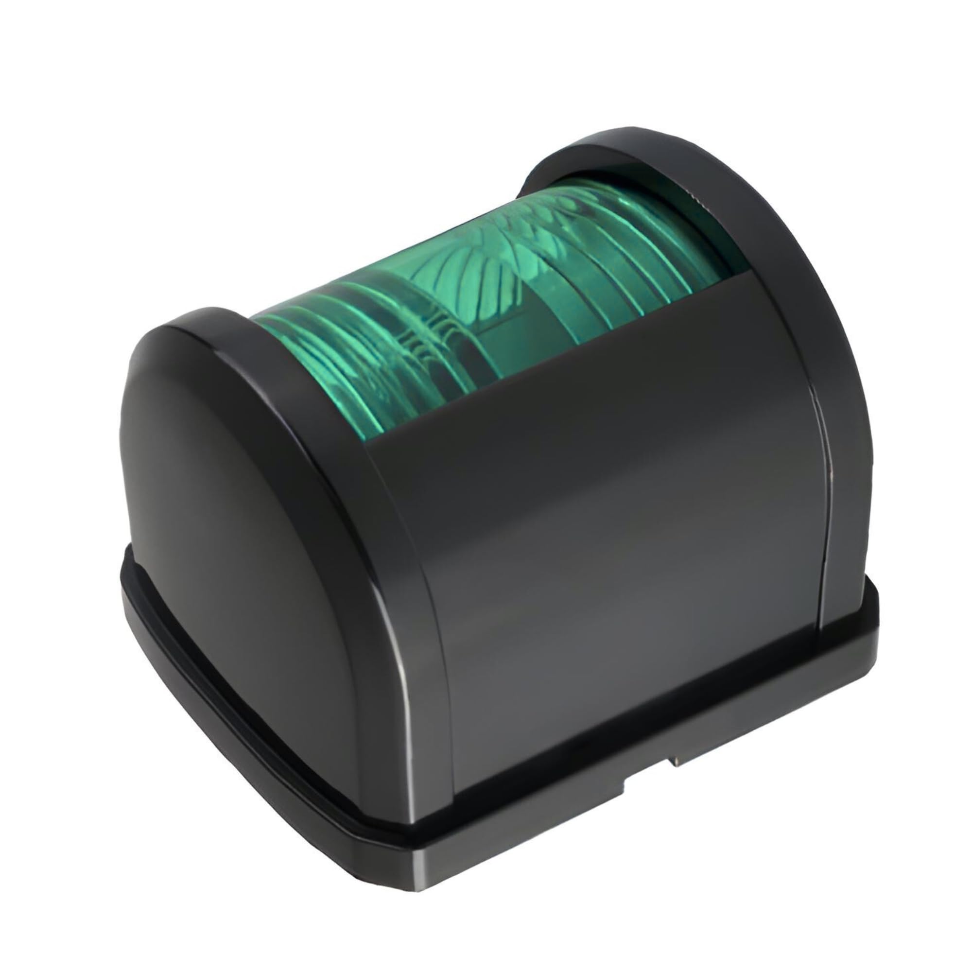 SEAFLO LED Green Starboard Navigation Light – 12V, 1W, IP67 Waterproof, 2NM Visibility, Regular Size, Model SFNL011-RB-02