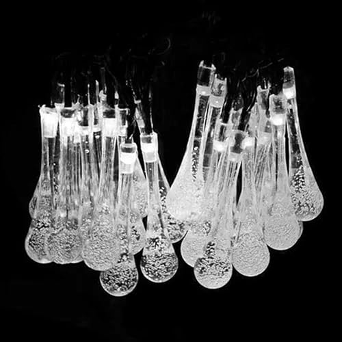 Vista Shops 20 LED Solar Dew Droplets Lights - Outdoor Decorative Lighting