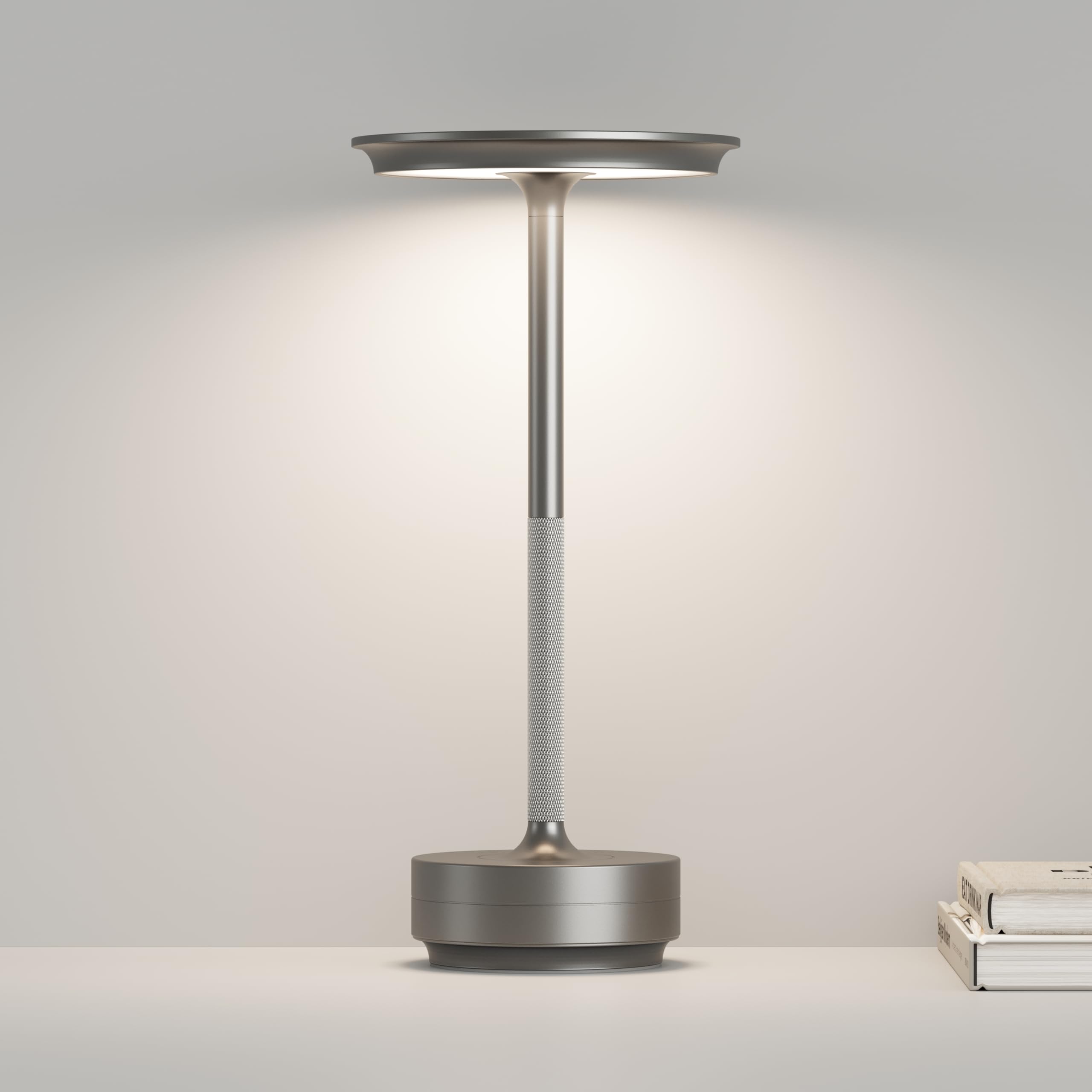 Ztflos Cordless Table Lamps, Led Rechargeable Outdoor Waterproof Portable Touch Battery Table Lamps With Memory Function, Built-