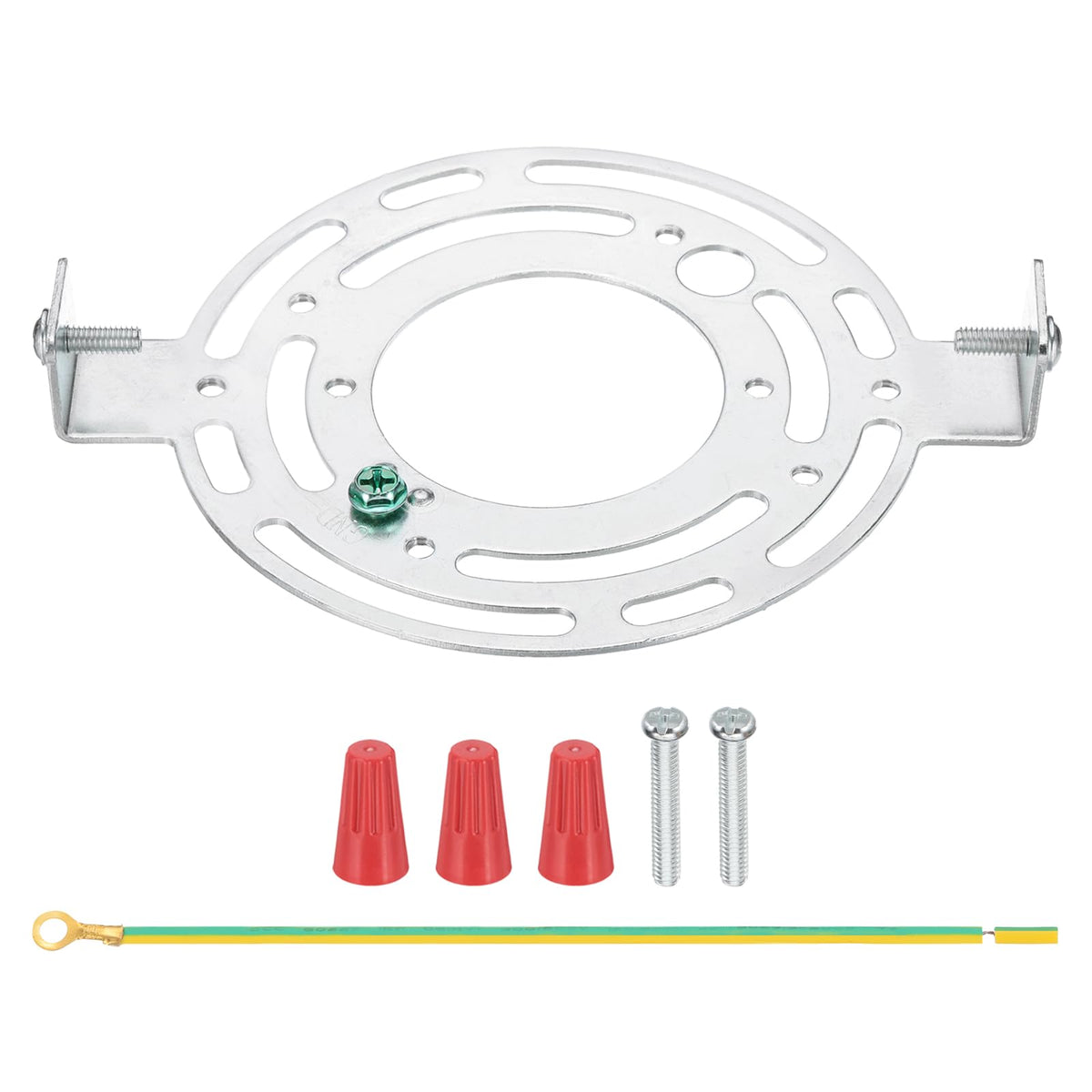 Patikil 130Mm (5.1'') Universal Light Fixture Mounting Bracket Kit, Light Crossbar Round Ceiling Plate With Screw For Wall Light