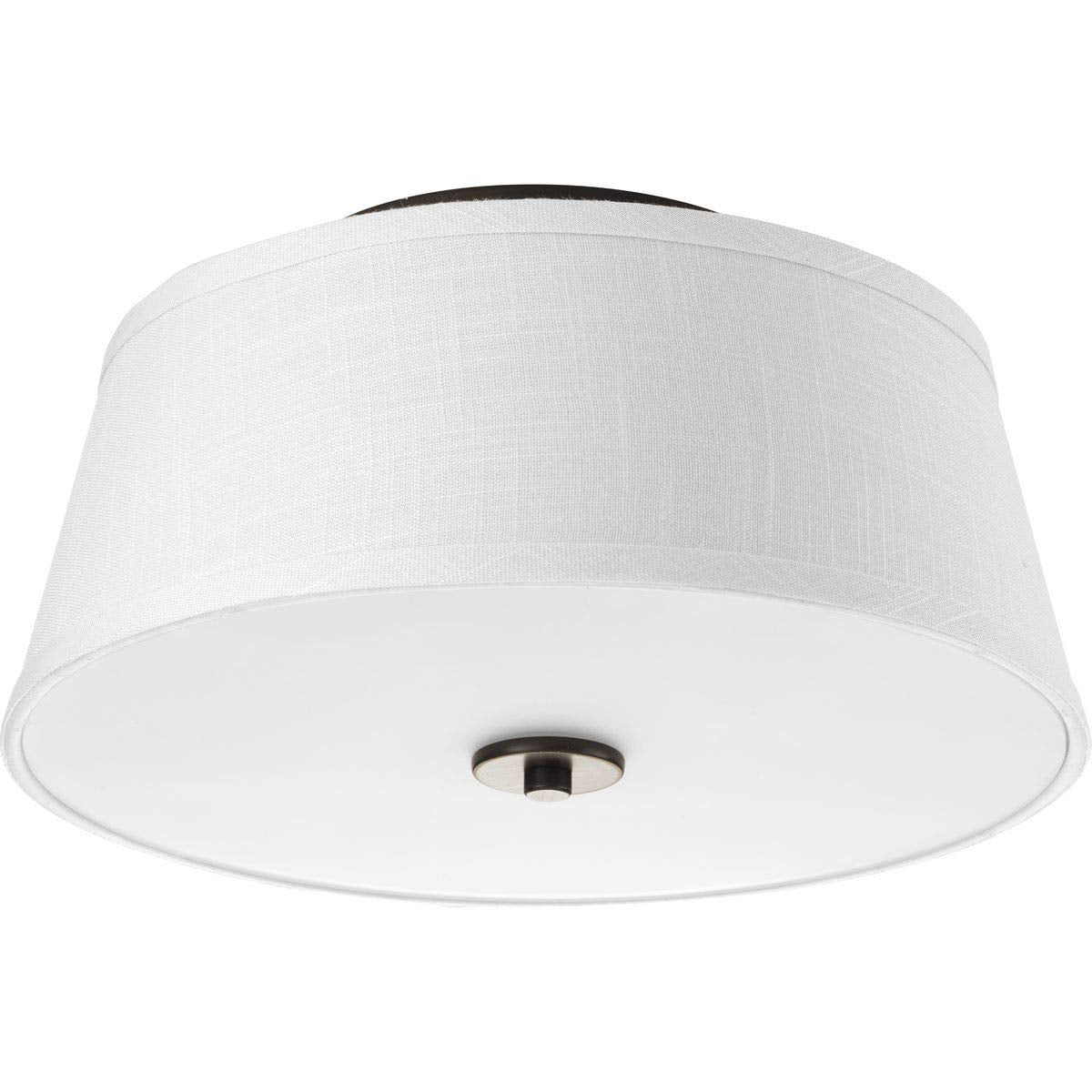 Progress Lighting Arden Collection Two-Light 14'' Flush Mount, Bronze