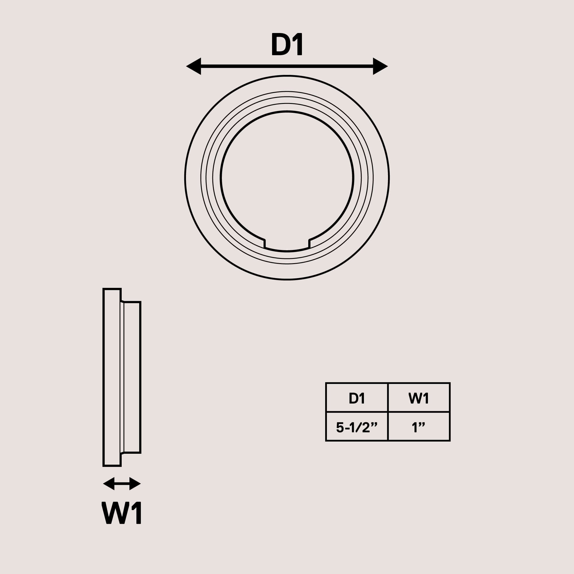 Online Led Store True Mods Black Rubber Grommet For Universal 4&quot; Round Taillights [Easy Installation] [Durable Rubber] For Trailers Rv & Trucks