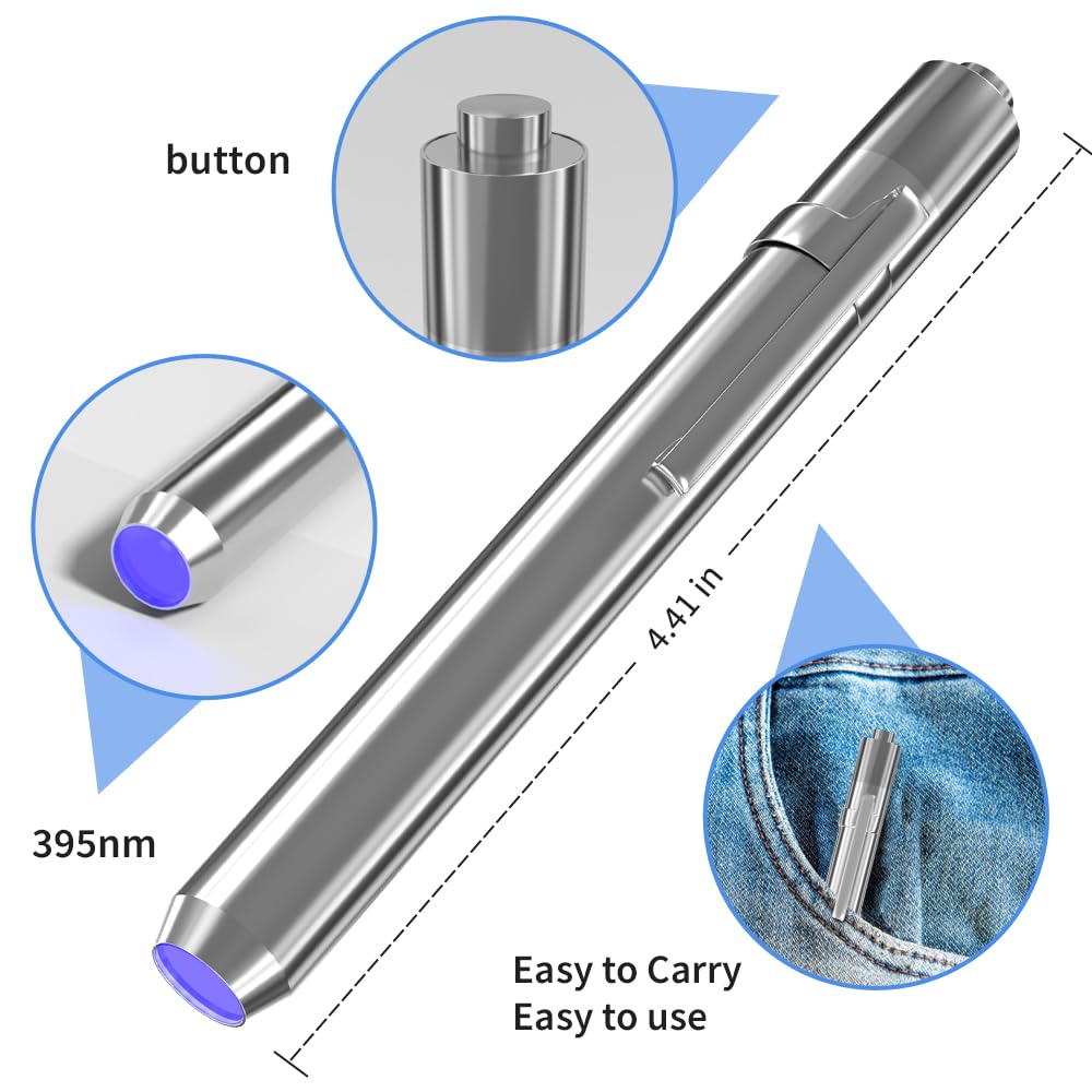 OSBANG UV Resin Kit 30g with UV Flashlight - Transparent Glue for Plastic, Acrylic, Glass Repair