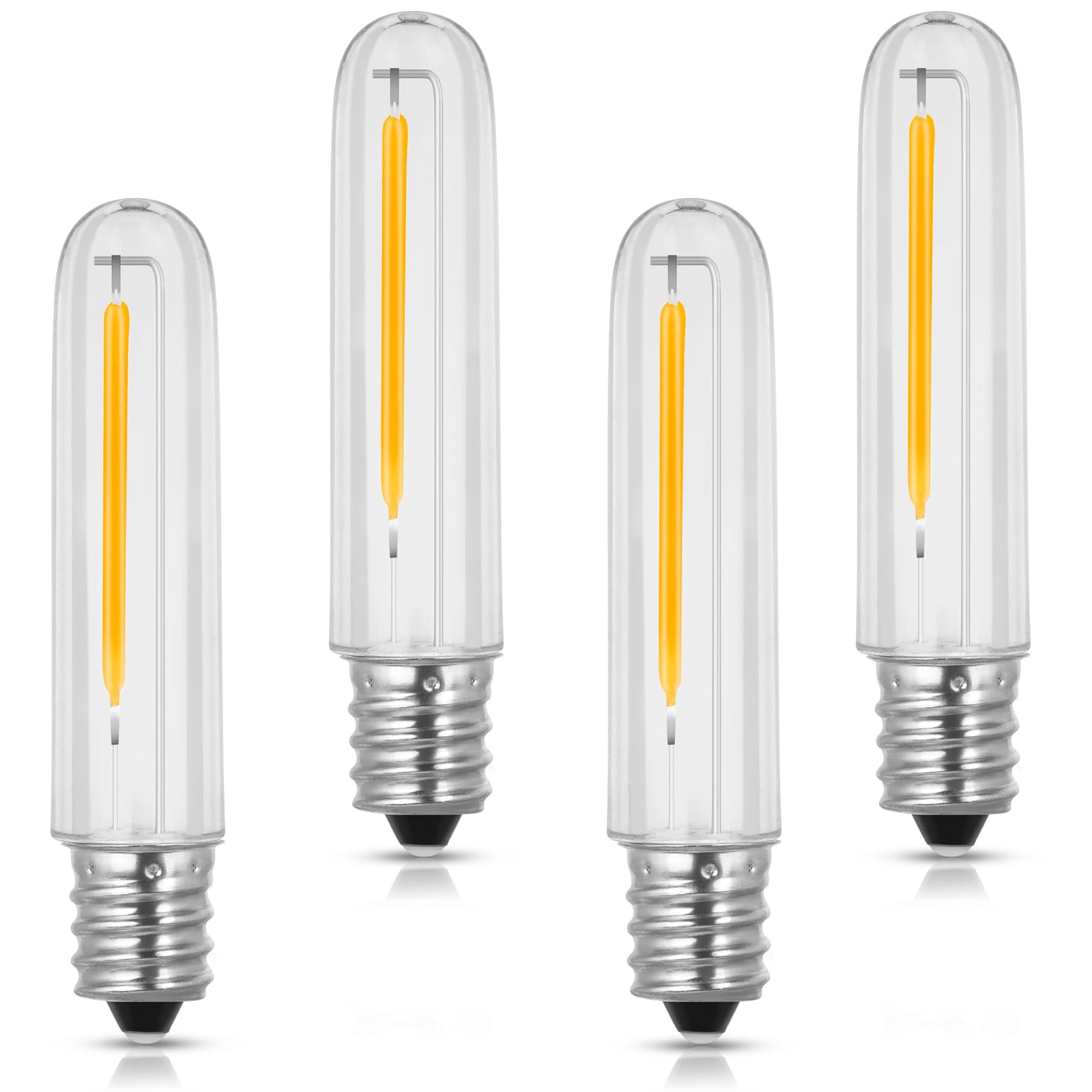 Dge S14 Led Bulb 4 Pack T13 String Light Bulbs 1.5 Watt Replacement Light Bulb, Shatter-Proof And Waterproof Ip65