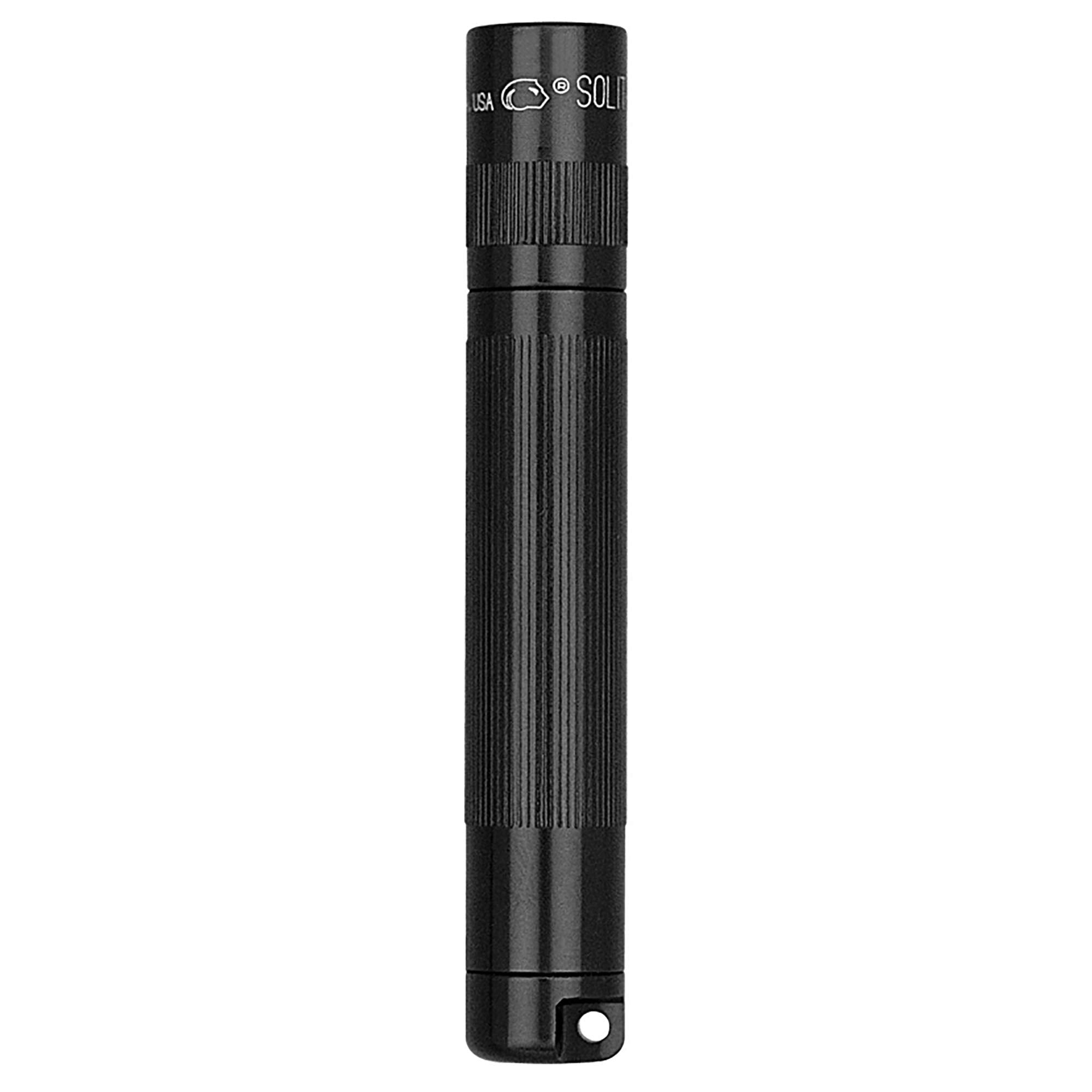 MagLite Solitaire Flashlight - 1-Cell AAA, Aluminum, Black, Model K3A016, One Size