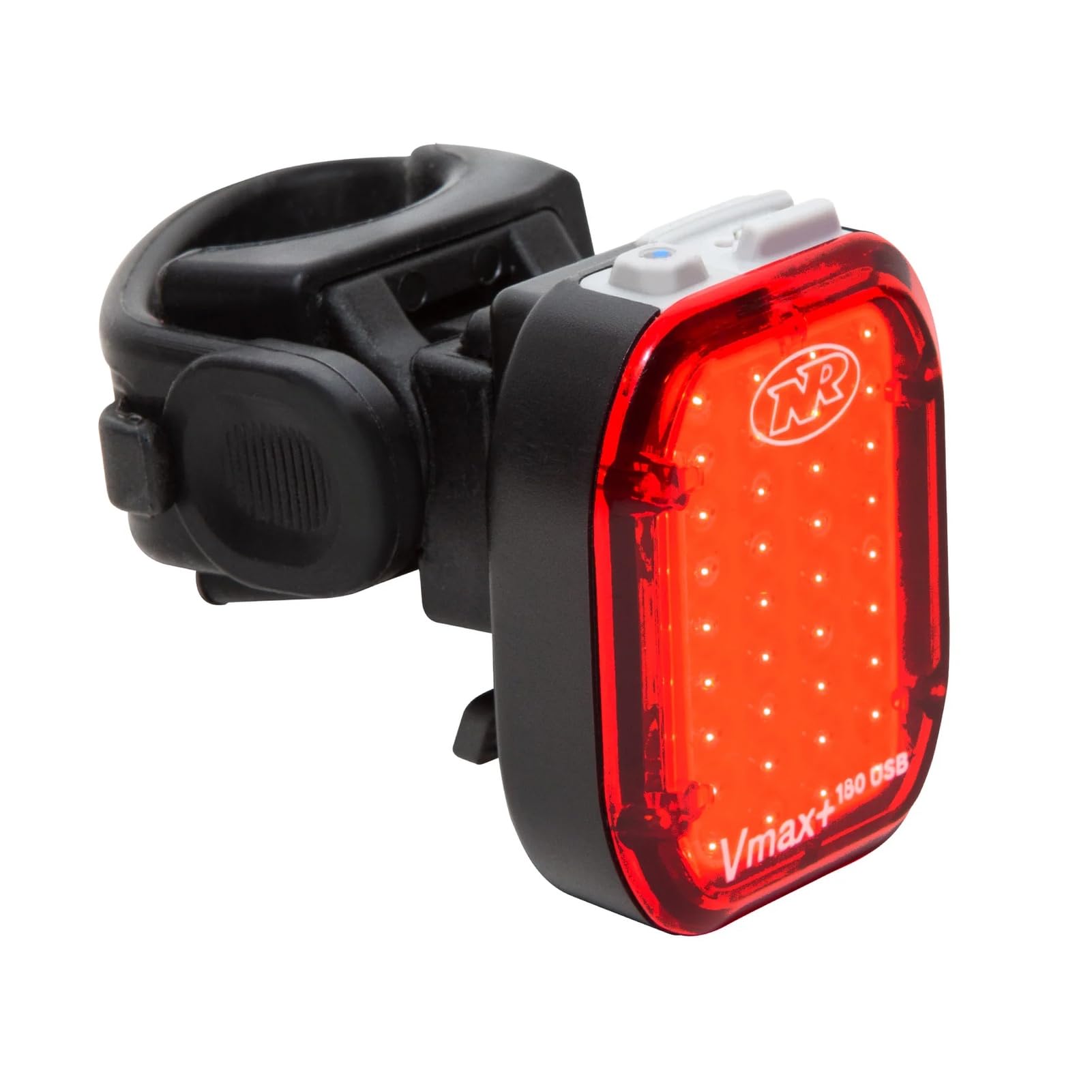 NiteRider Vmax+ 180 Lumen USB-C Rechargeable Bike Rear Light Powerful Daylight Visible Bicycle LED Bike Taillight Easy to Instal