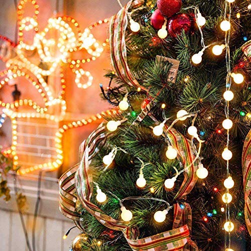 fizzytech Bubble Ball String Lights for Indoor Outdoor Fairy Lights for Bedroom Decoration Diwali Diwali Christmas Navratri Home