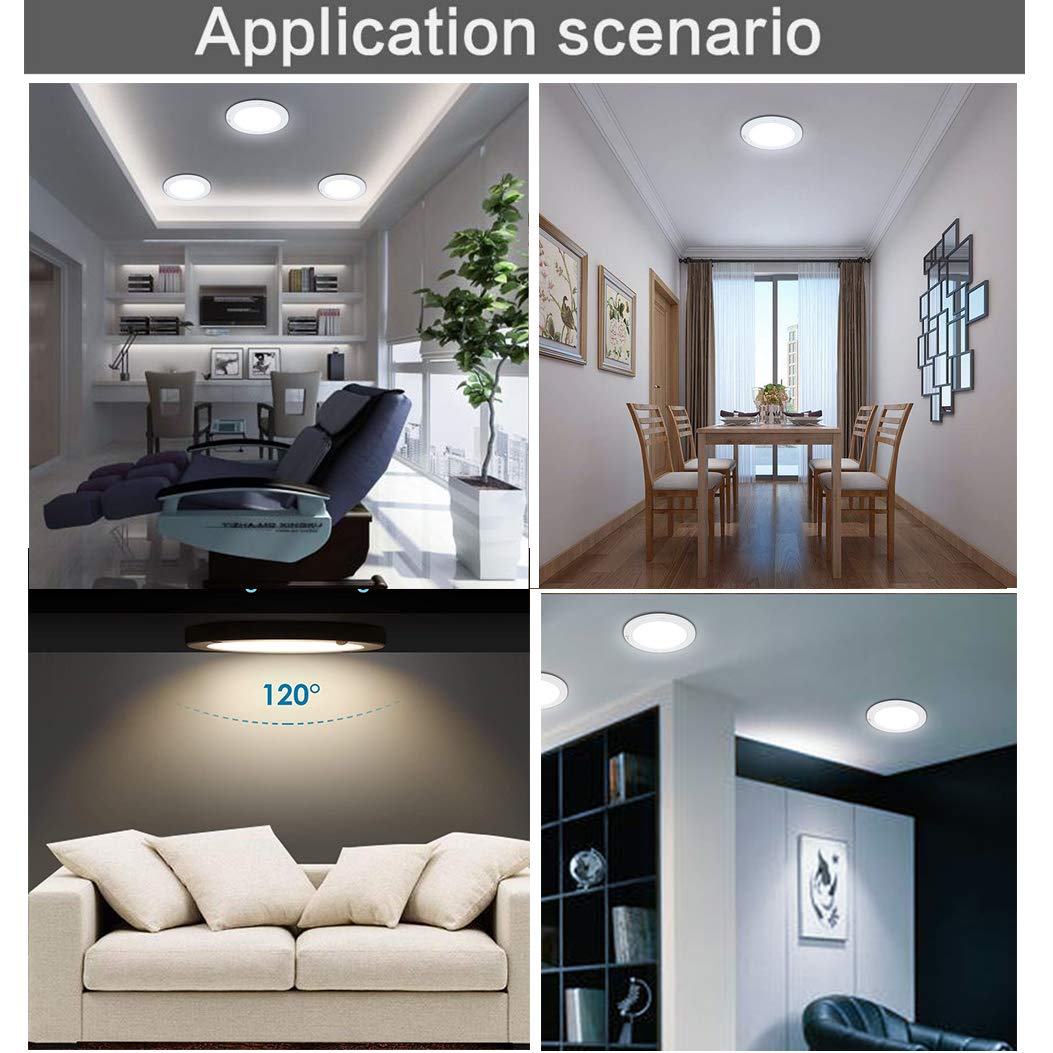 S NMT Motion Sensor Led Ceiling Light 1200 Lumen,100 Watt Equivalent for Stairs,Basements,Porches,Closets,Hallways,Indoor/Outdoo