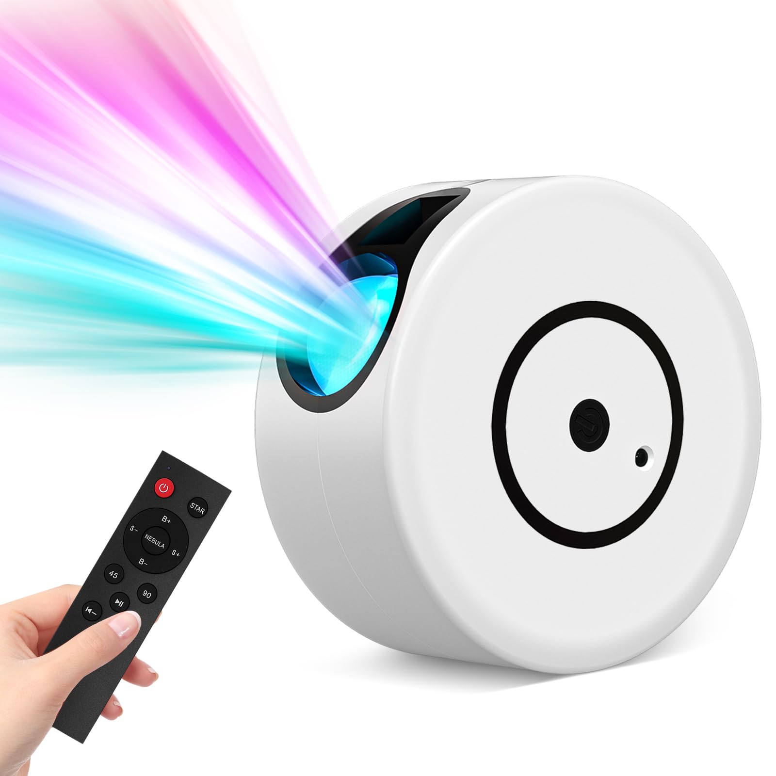 Galaxy Star Projector with Timer & Remote Control - Night Light for Bedroom Kids Room, Christmas Birthday Gifts for Adults Teens