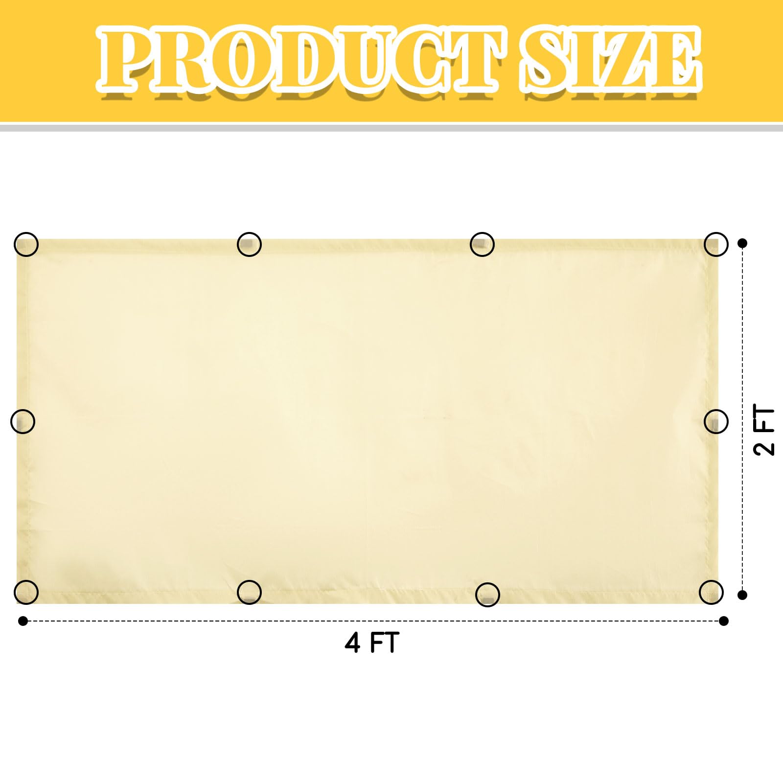 Patelai 4 X 2 Feet Fluorescent Light Cover For Ceiling Lights Magnetic Light Cover With 10 Magnets Fluorescent Light Filters For