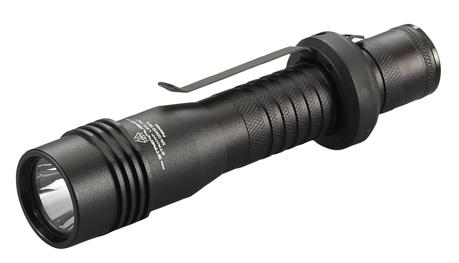 Streamlight 74509 Strion HL 615-Lumen Rechargeable Professional Flashlight with Grip Ring and 120-Volt AC Charger, Black