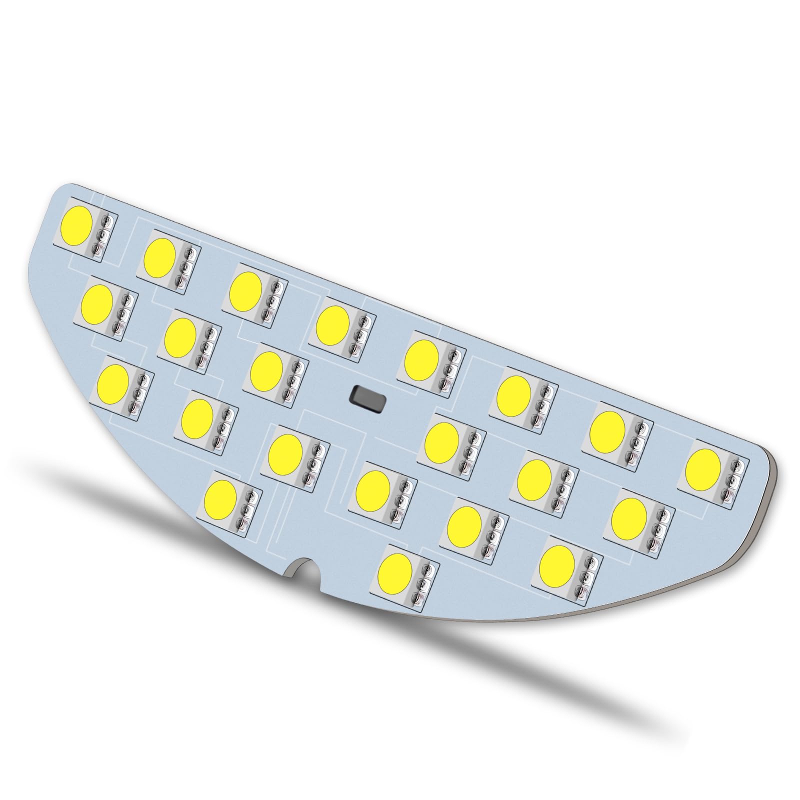 ZEN HON Rear Dome LED Light Board,6000K White Light,620 Lumens,Cab Interior Lamp Upgrade Accessories,Fit For Toyota Corolla (200