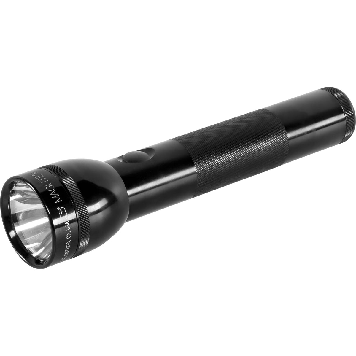 Maglite Heavy-Duty Incandescent 2-Cell D Flashlight in Display Box, Black