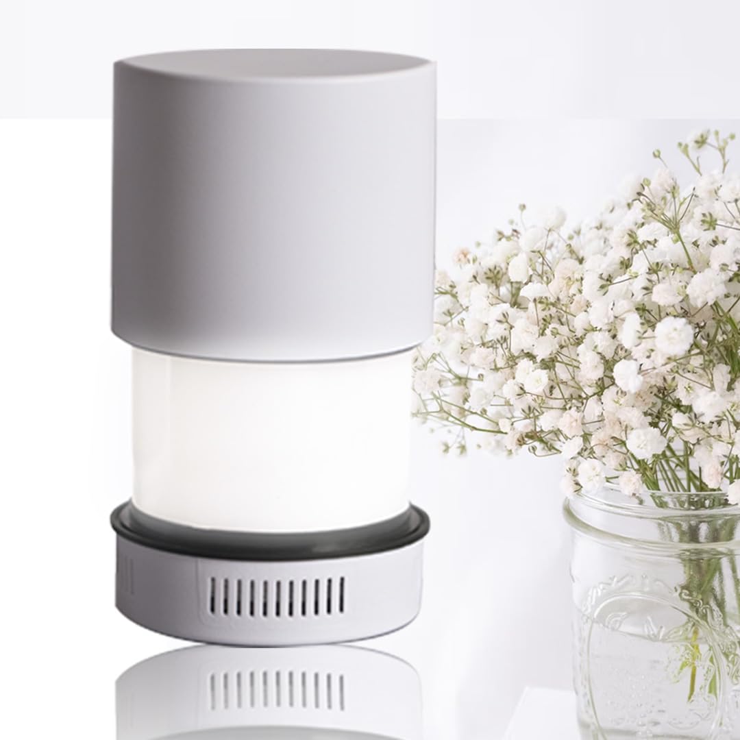 KosherLamp Brand Shabbos Lamp with Adjustable Shade - Compact LED Bedside Lamp for Dorms & Bedrooms | Modern Jewish Home & Dorm 