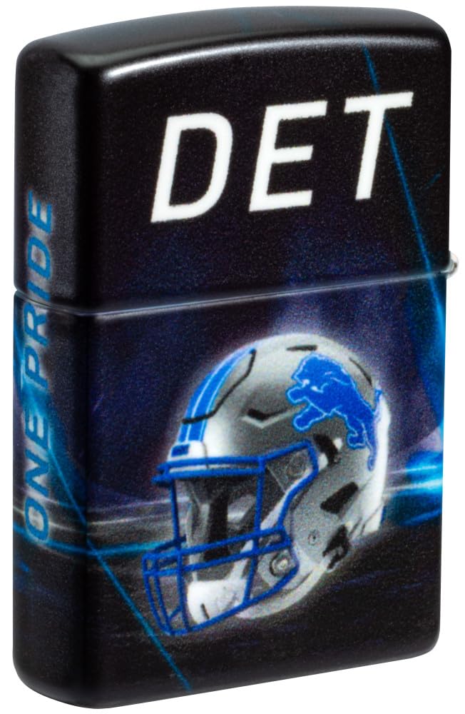Zippo Nfl Detroit Lions 540 Matte Pocket Lighter