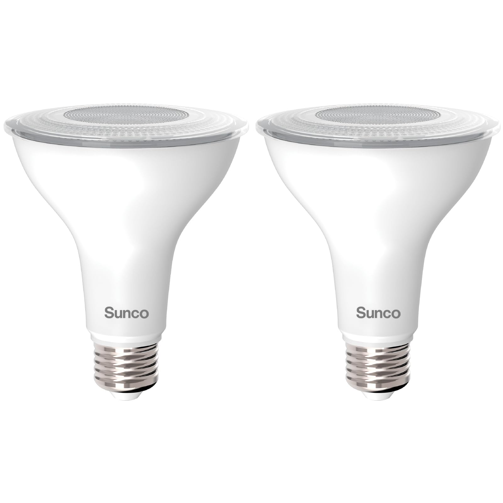 Sunco Par30 Led Bulb, Exterior Flood Lighting, Long Neck Recessed Light Bulbs, 1200 Lm, 11W (75W Equivalent), 3000K Warm White, 