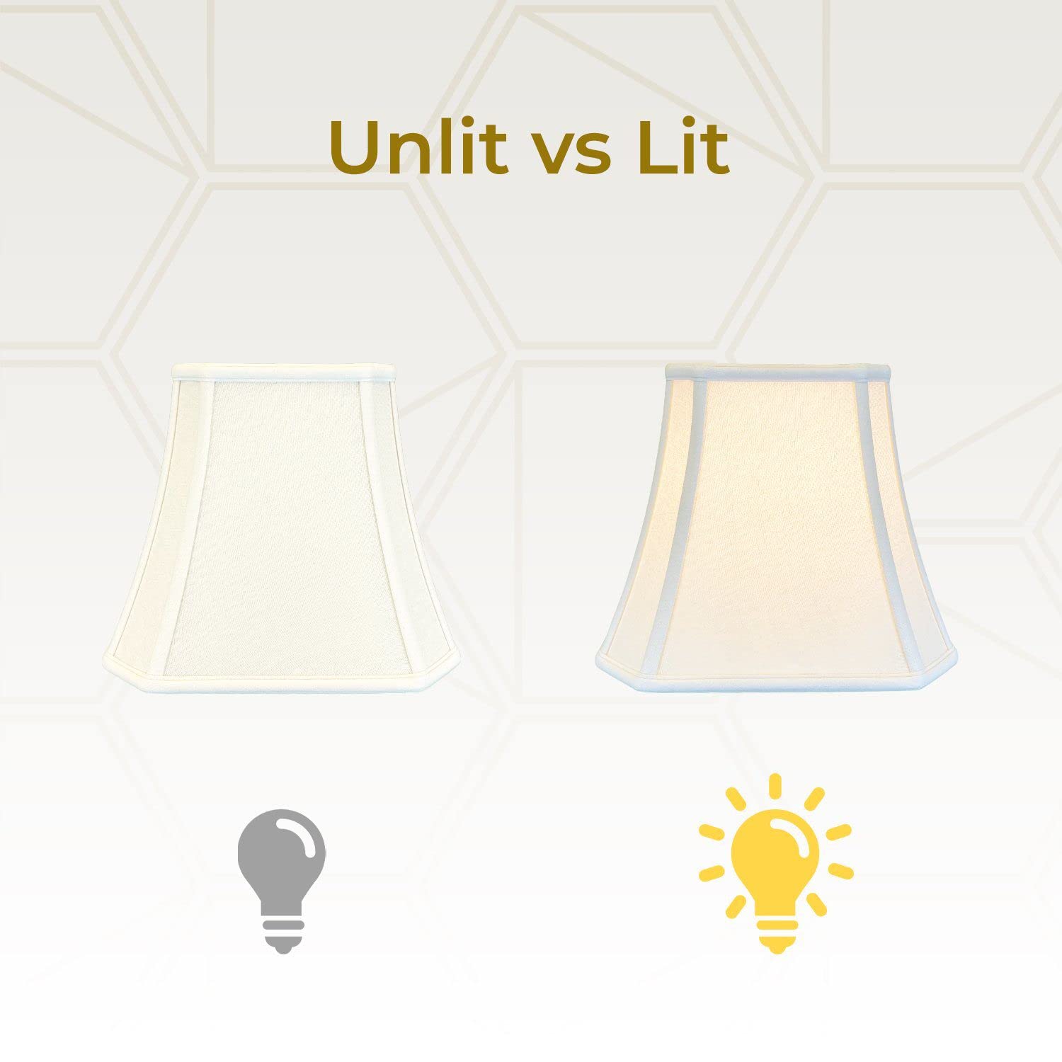 Royal Designs Bs-705-14Lneg Timeless True Bell Basic Lamp Shade, 8 X 14 X 11.25, Linen Eggshell