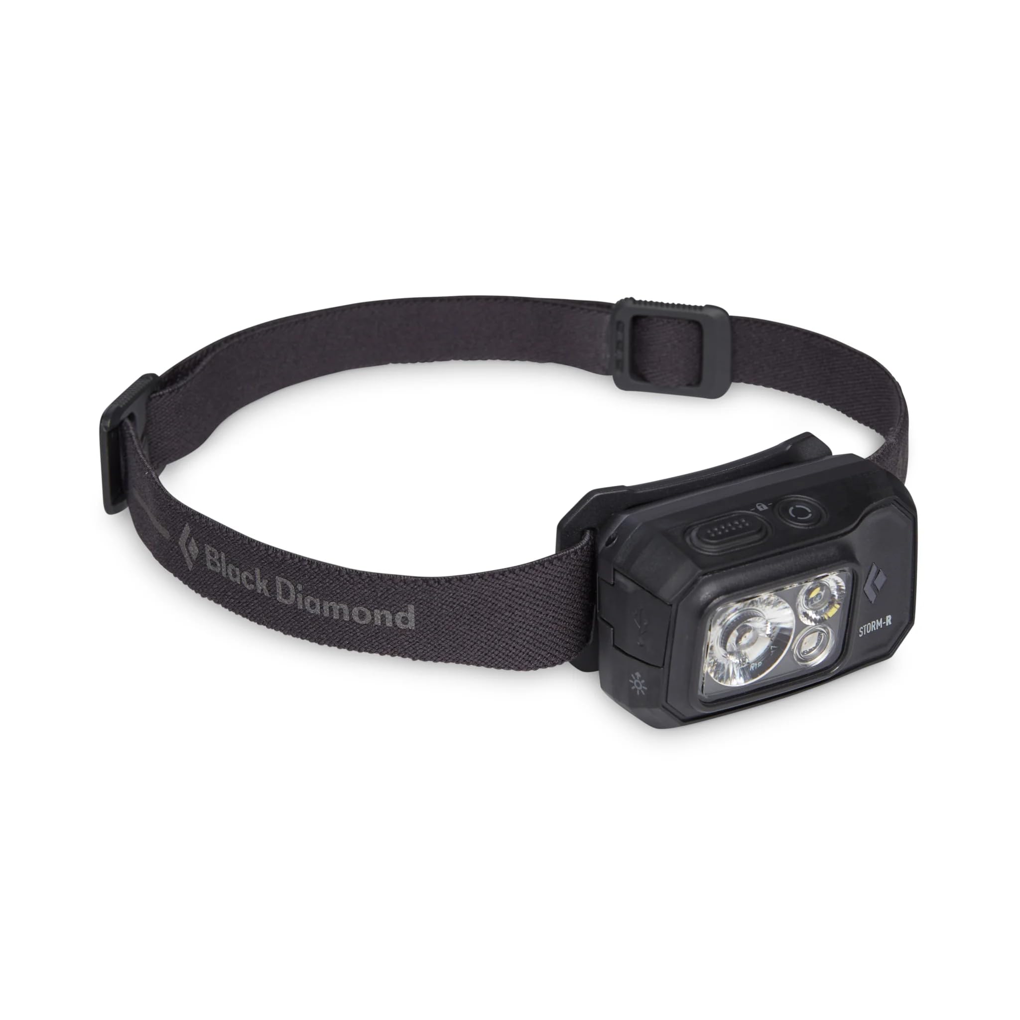 BLACK DIAMOND Storm 500-R Headlamp, One Size, Black, Model BD620675