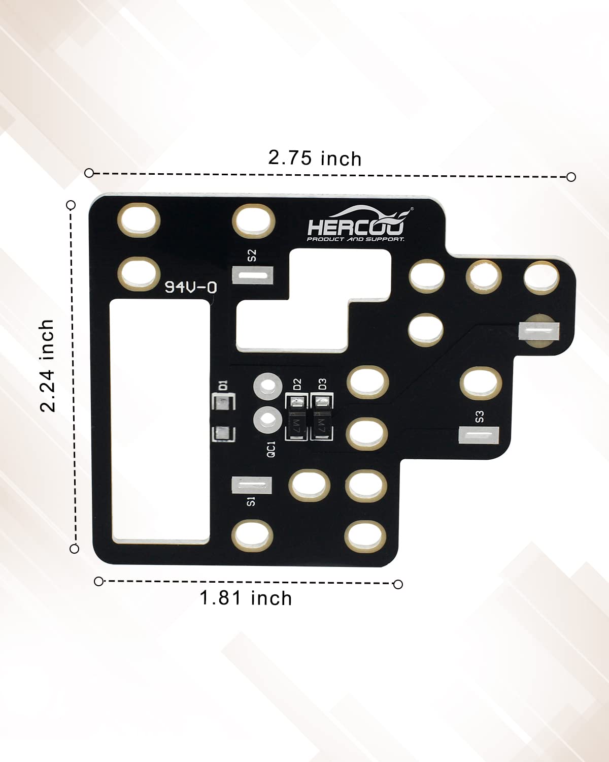 Hercoo 6 High Mod, Module For Gm Low Beams High Beams & Drl Light On Simultaneously Compatible With Chevy Silverado Gmc Sierra 1500/2500/3500 Classic 2003-2007