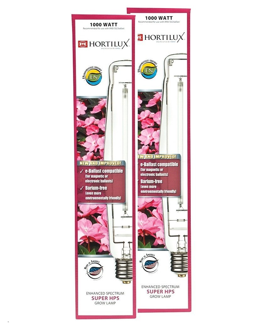 Eye Hortilux Eyehortilux Super Hps Enhanced Spectrum Bulb 1000-Watt, 2-Pack