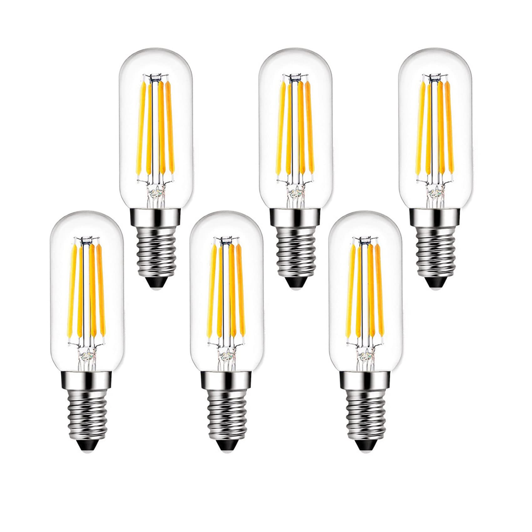 E14 Led Bulb Dimmable European Base E14 Led 40W 400Lm E14 Led Dimmable Candelabra Soft White 3000K, Vintage 4W E14 Led Edison Li