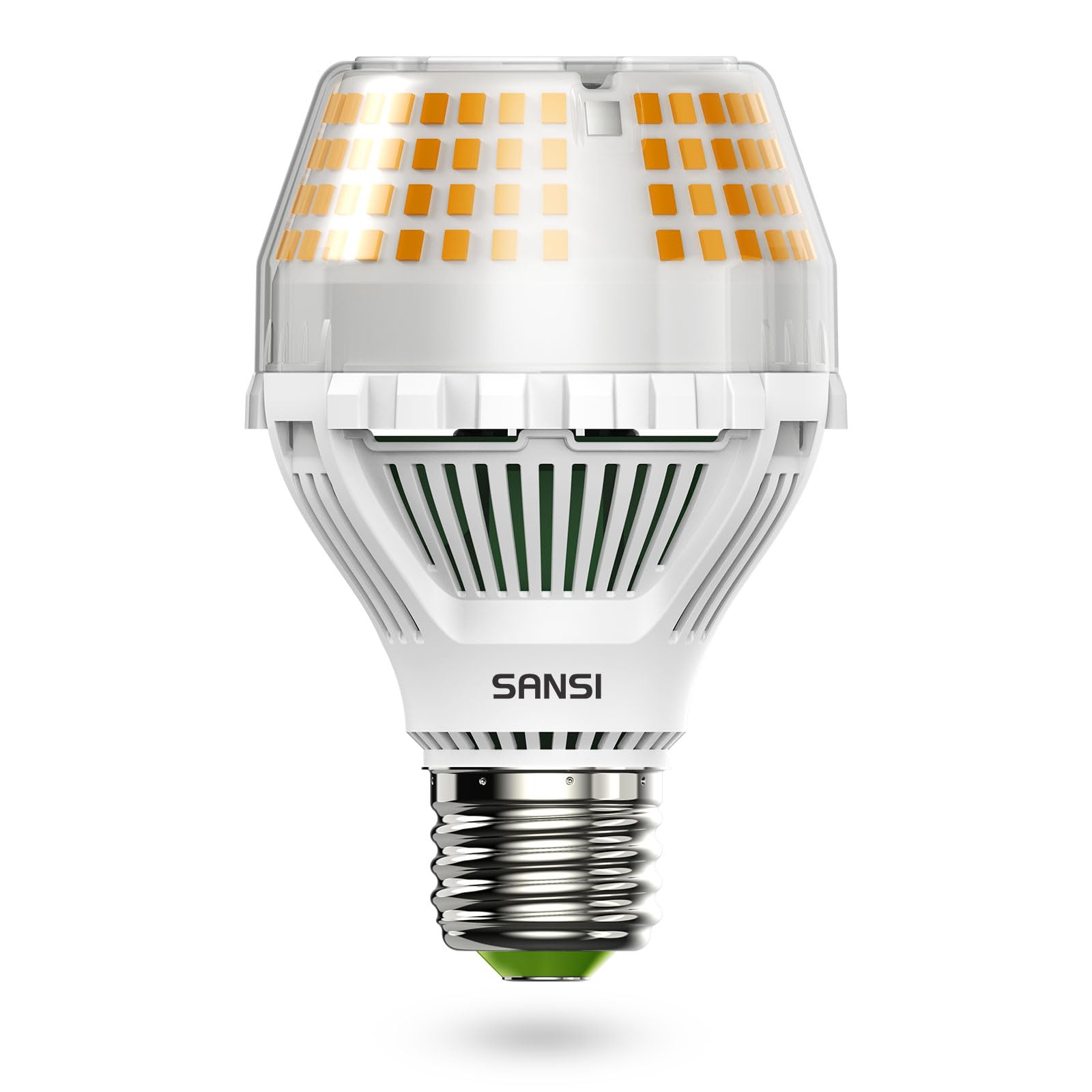 Sansi 250W Equivalent A19 Led Light Bulb, 4000 Lumens 3000K Soft Warm White E26 Led Bulbs, Non-Dimmable Bulb W/Ceramic Technolog