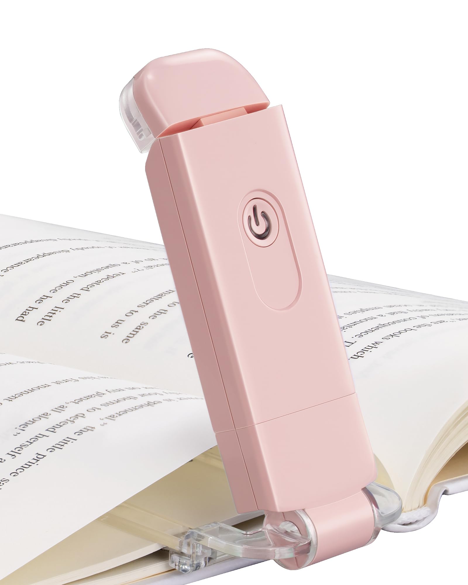 Dewenwils Usb Rechargeable Book Light, Led Clip On Reading Lights For Books In Bed At Night, Portable Bookmark Lamps, Warm White