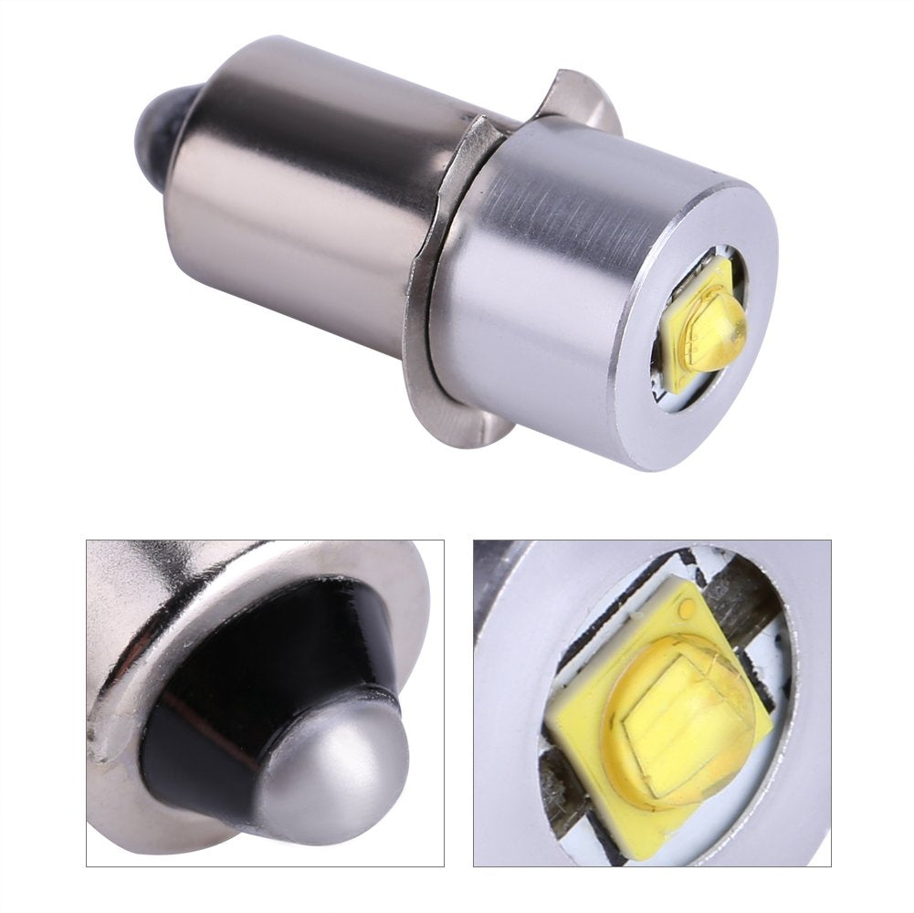Led Light Bulb, 5W 6-24V P13.5S High Bright Led Emergency Work Light Lamp Flashlight Replacement Bulb Torches
