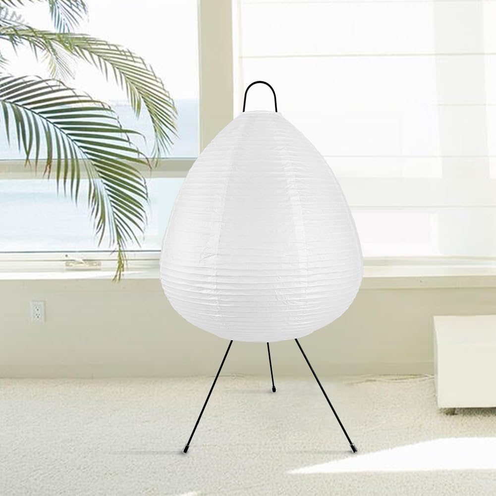 Yy Yearchy Table Lamp Paper Lamp Standing Lamps With Rice Paper Shade For Bedroom Livingroom(Lamp Shape)