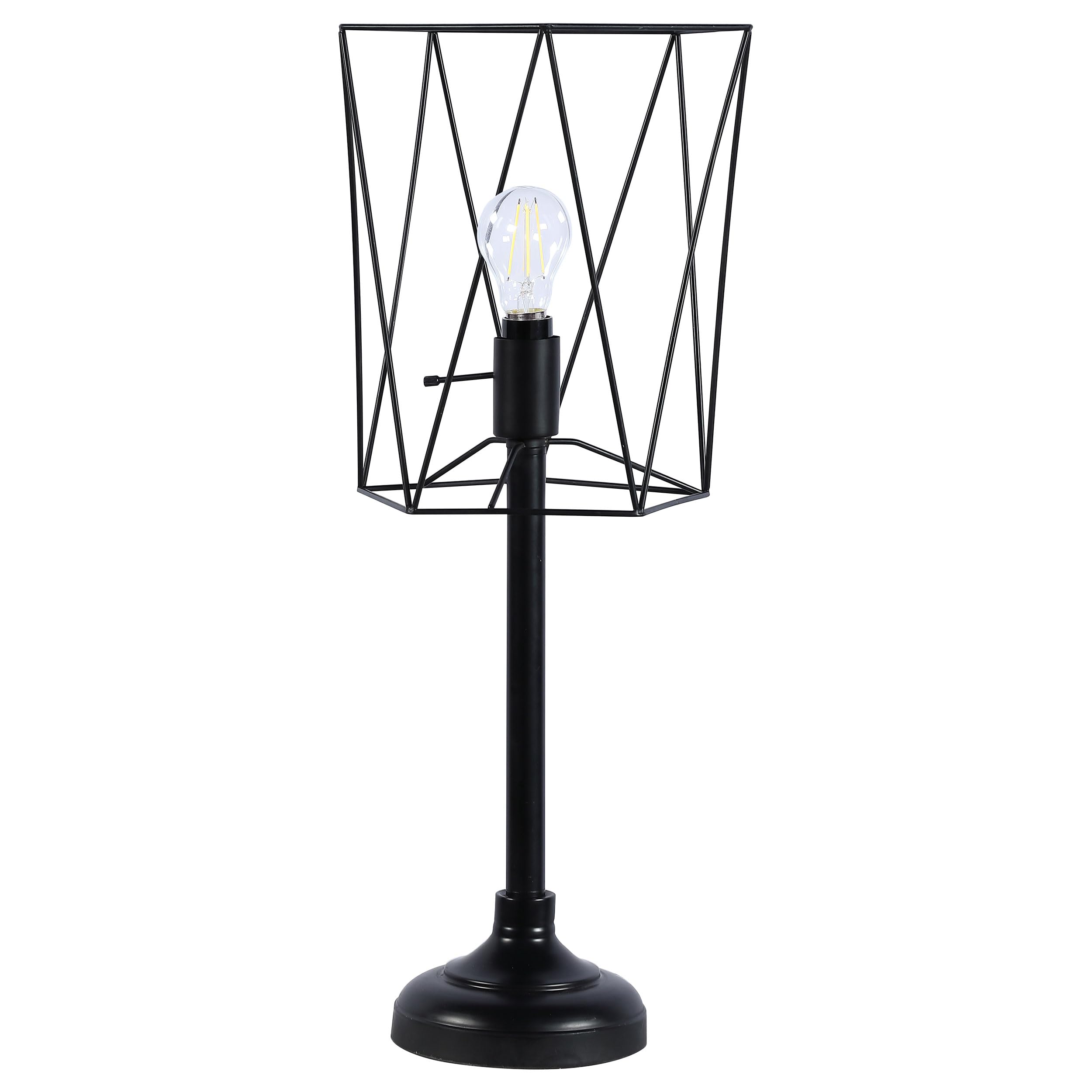 Coaster Home Furnishings Table Lamp, Metal, Black, Model 920197