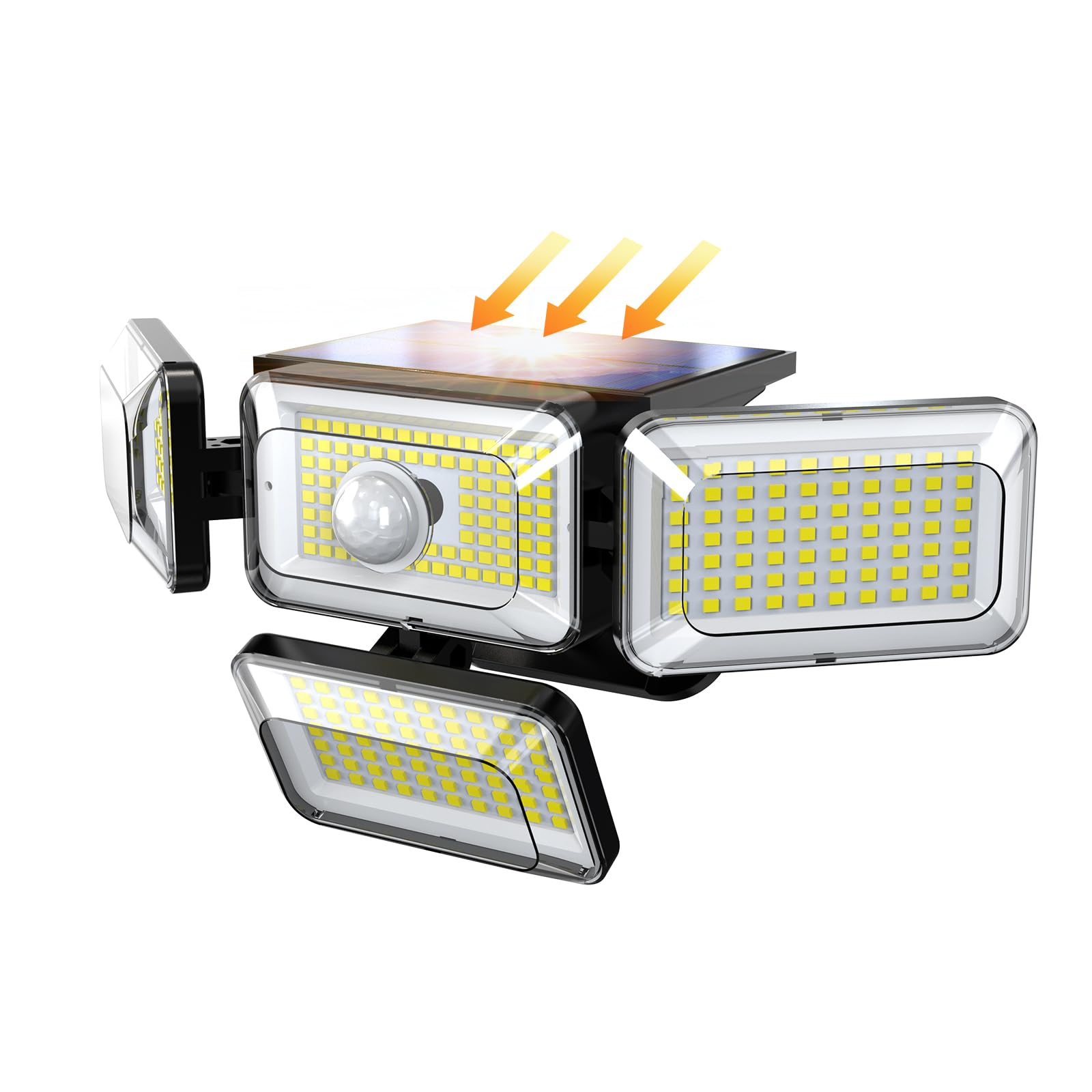 OOTDAY Solar Outdoor Lights, Solar Security Light Motion Sensor, 308 LED IP65 Waterproof Solar Security Light Outdoor, 3 Modes S