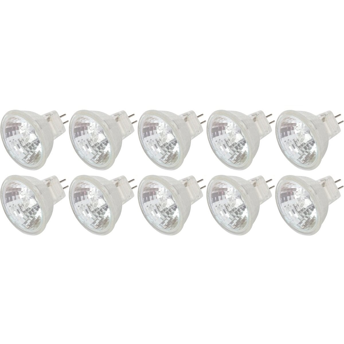 Simba Lighting MR11 Halogen 20W 12V Spotlight Bulbs 10 Pack GU4 Bi-Pin Warm White 2700K Dimmable