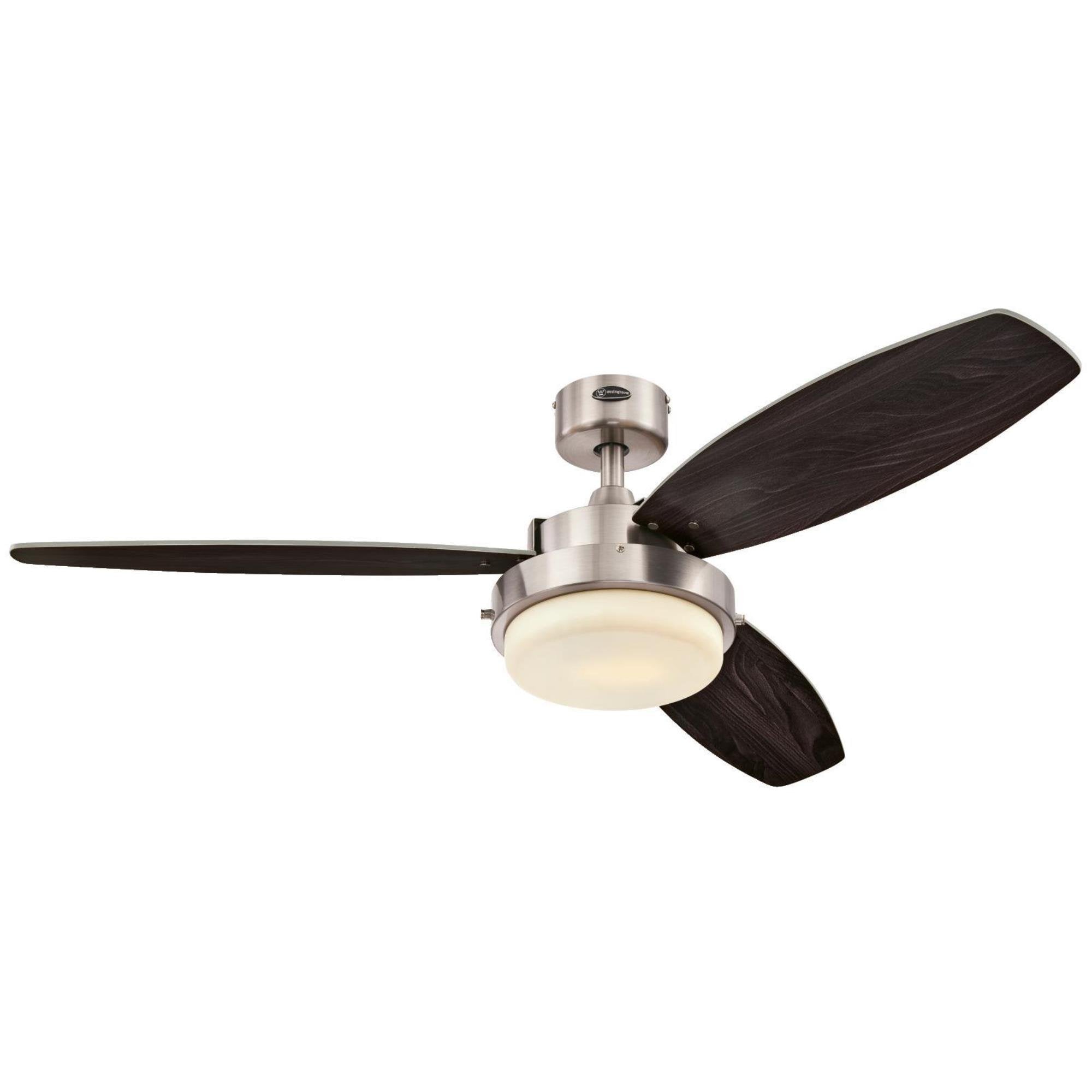 Westinghouse 7209000 Alloy Led Ceiling Fan, 52 Inch, Brushed Nickel