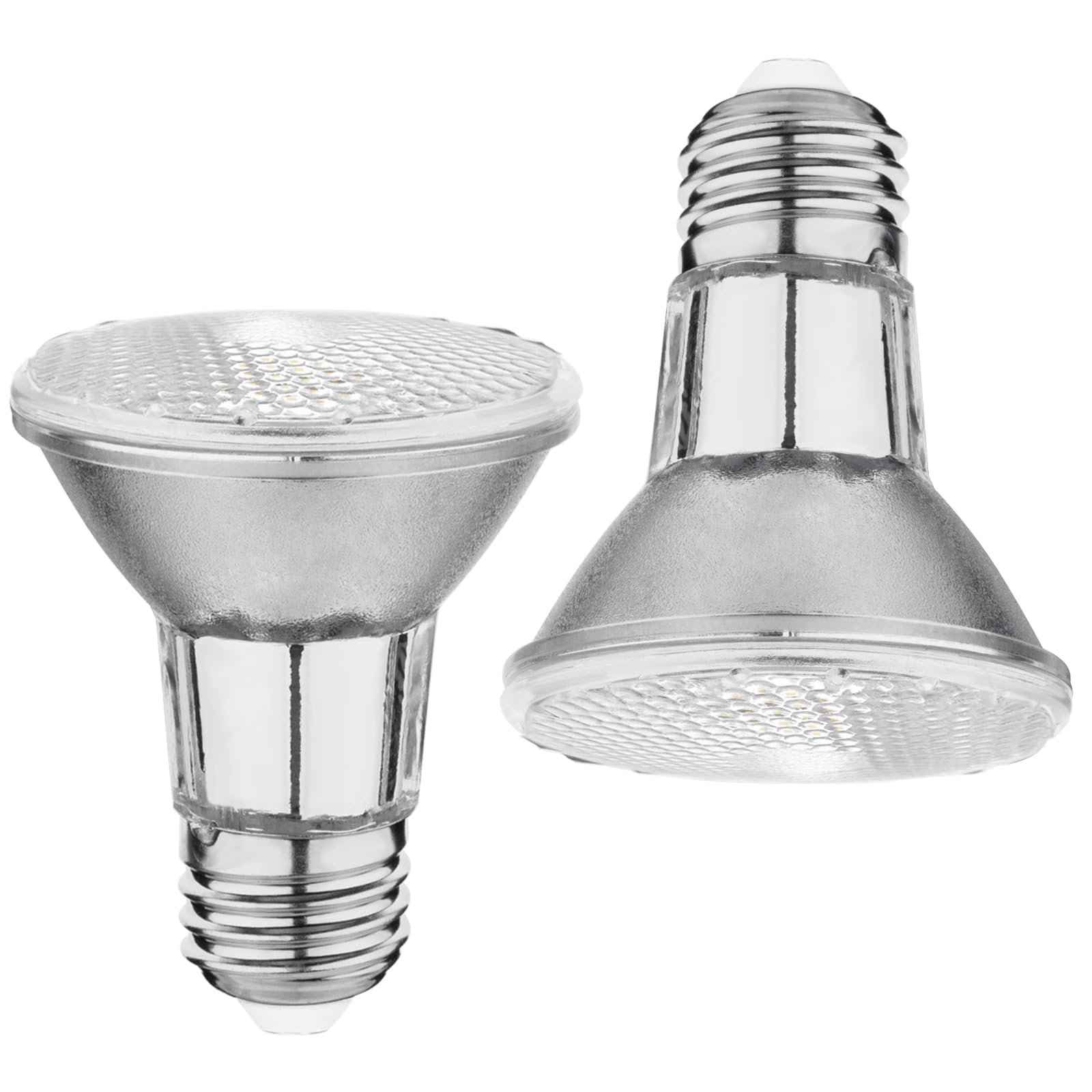 Par20 7W Led Range Hood Light  595Lm  Waterproof Ip65  Replaces 50W Halogen Cup  E26  Dimmable  Warm White  120V  Spot Bulbs For Kitchen Appliances  Track Lighting  Outdoor Landscaping  Pack Of 2