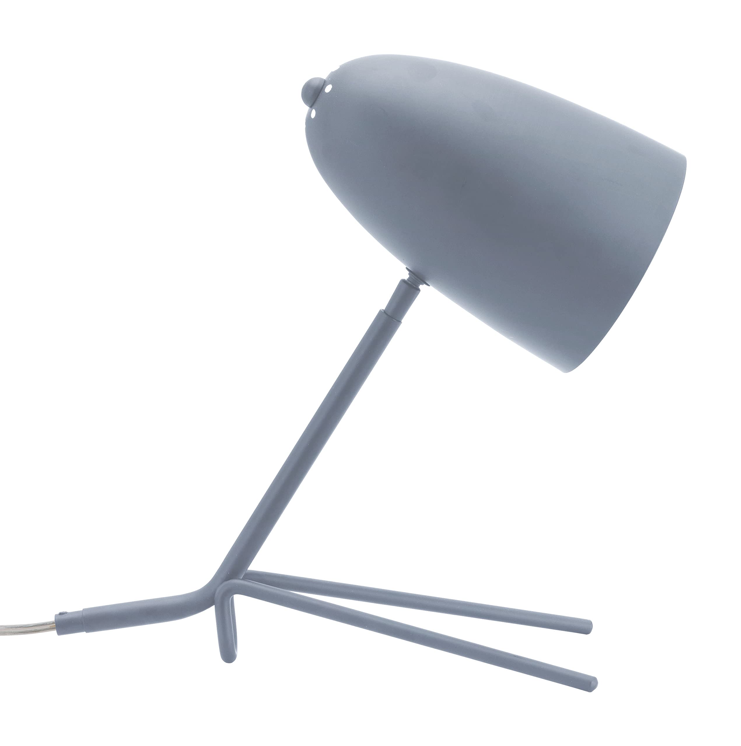 Zuo Jamison Gray Metal Table Lamp - Modern Lighting For Home And Office Decor