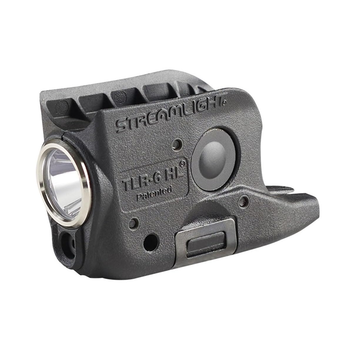 Streamlight 69340 TLR-6 HL 300-Lumen Rechargeable Tactical Weapon Light with Integrated Red Aiming Laser Designed Specially and Solely for Glock 42/43 and 43X/48 (Non-Rail or MOS)  Black