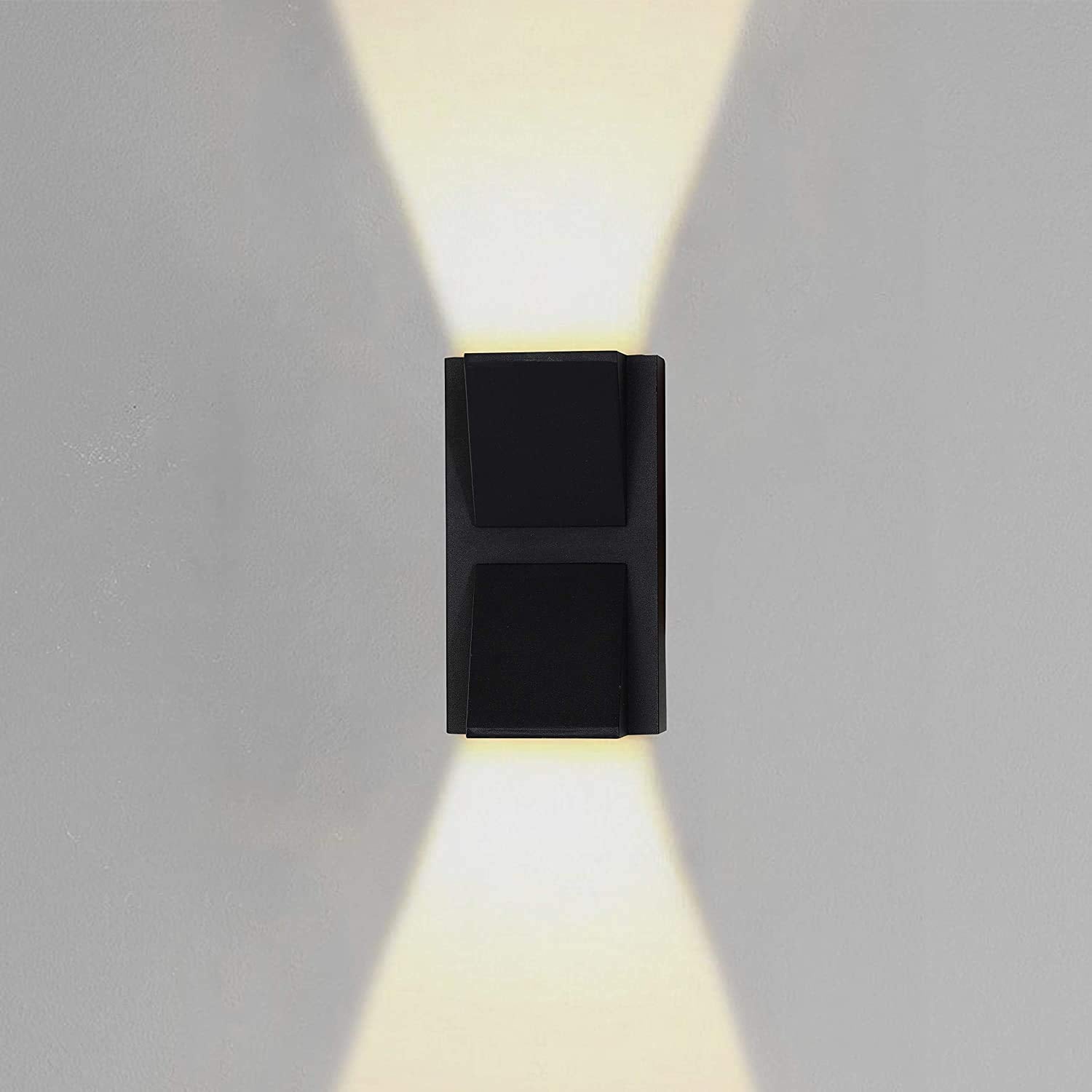 ESS EMM Wall Lights - 10W IP65 Waterproof Wall Lamp 2 Way Exterior Wall Light for Decor| Up Down Light for Balcony | Outdoor Wal