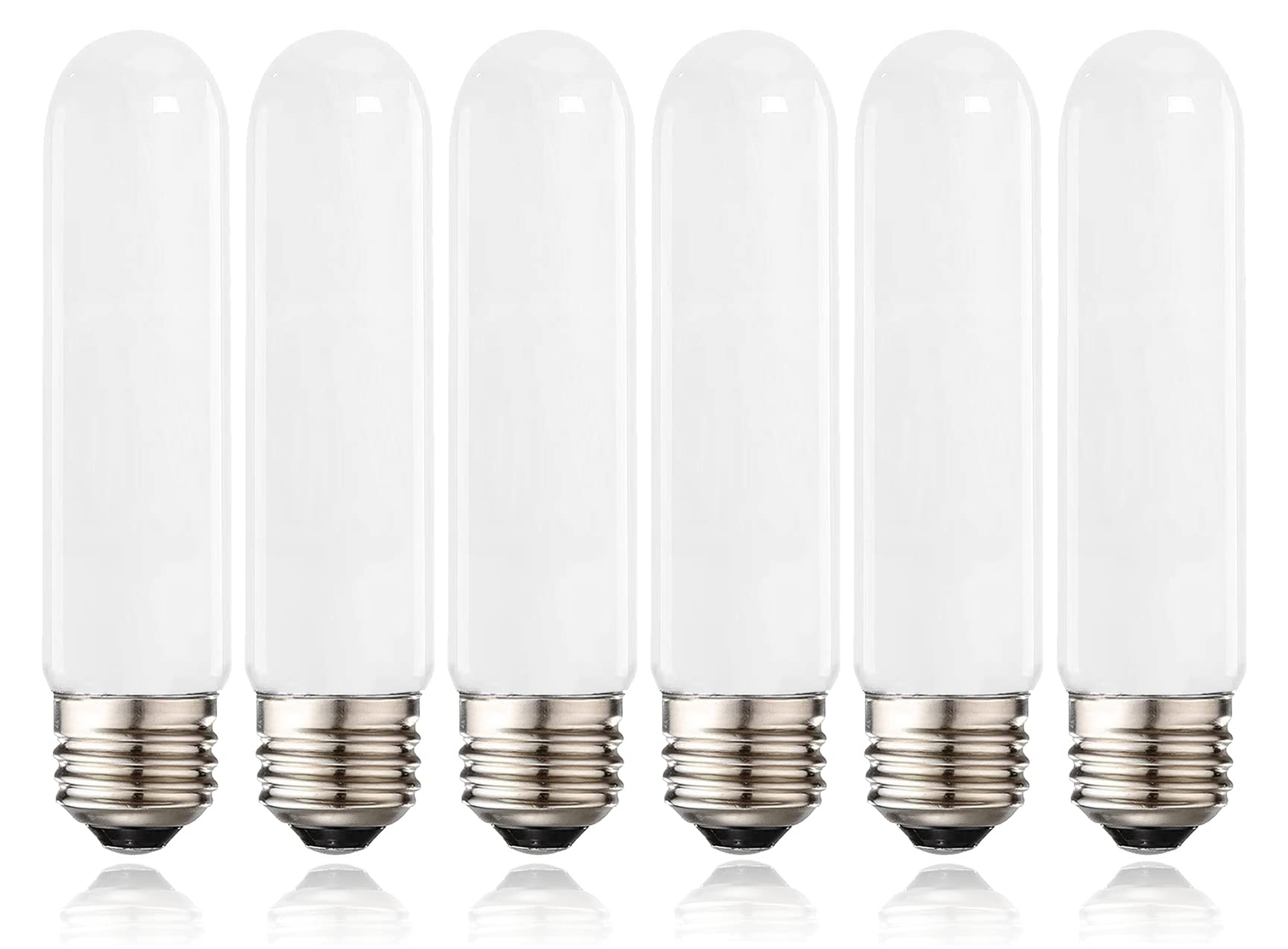 Xininsun T10 Led Bulb, Dimmable T10 Led Light Bulbs,8W Led Tube Bulbs, 60-75 Watt Equivalent,4000K Daylight White,E26 Base Bulb 