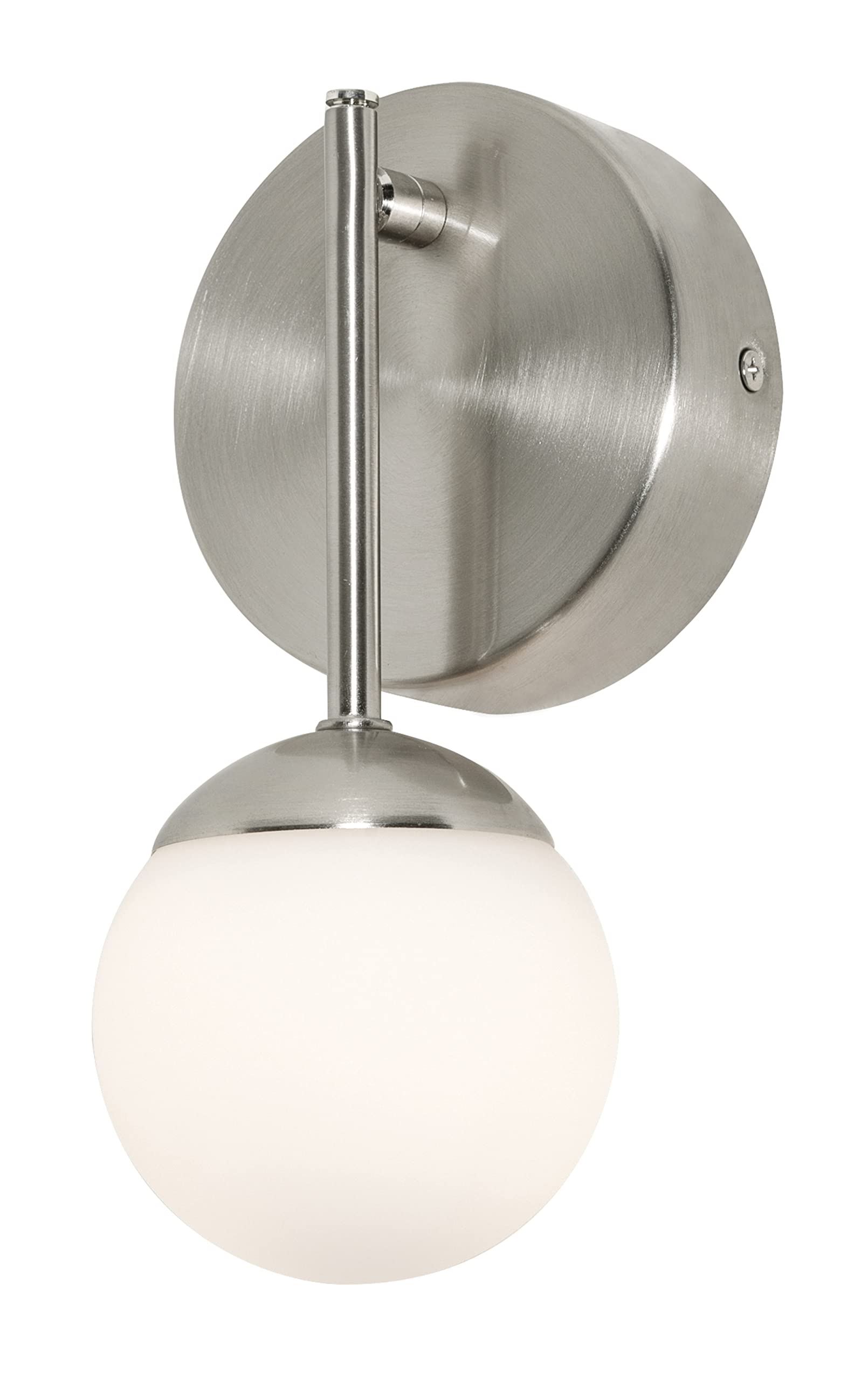 AFX Pearl 9 LED Sconce - Satin Nickel