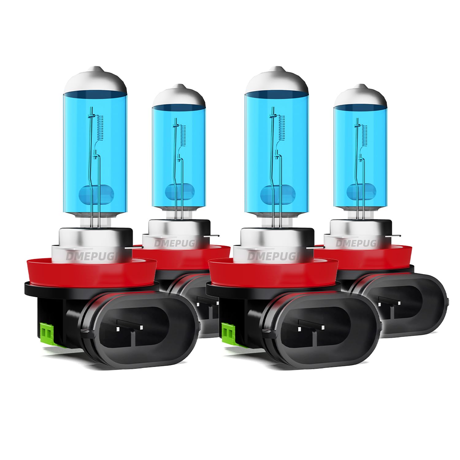 DMEPUGI Compatible with Nissan Altima 2007-2018 light bulbs,H11/H9/H8 High Low Beams Halogen Bulb,Bright Halogen Replacement Hea